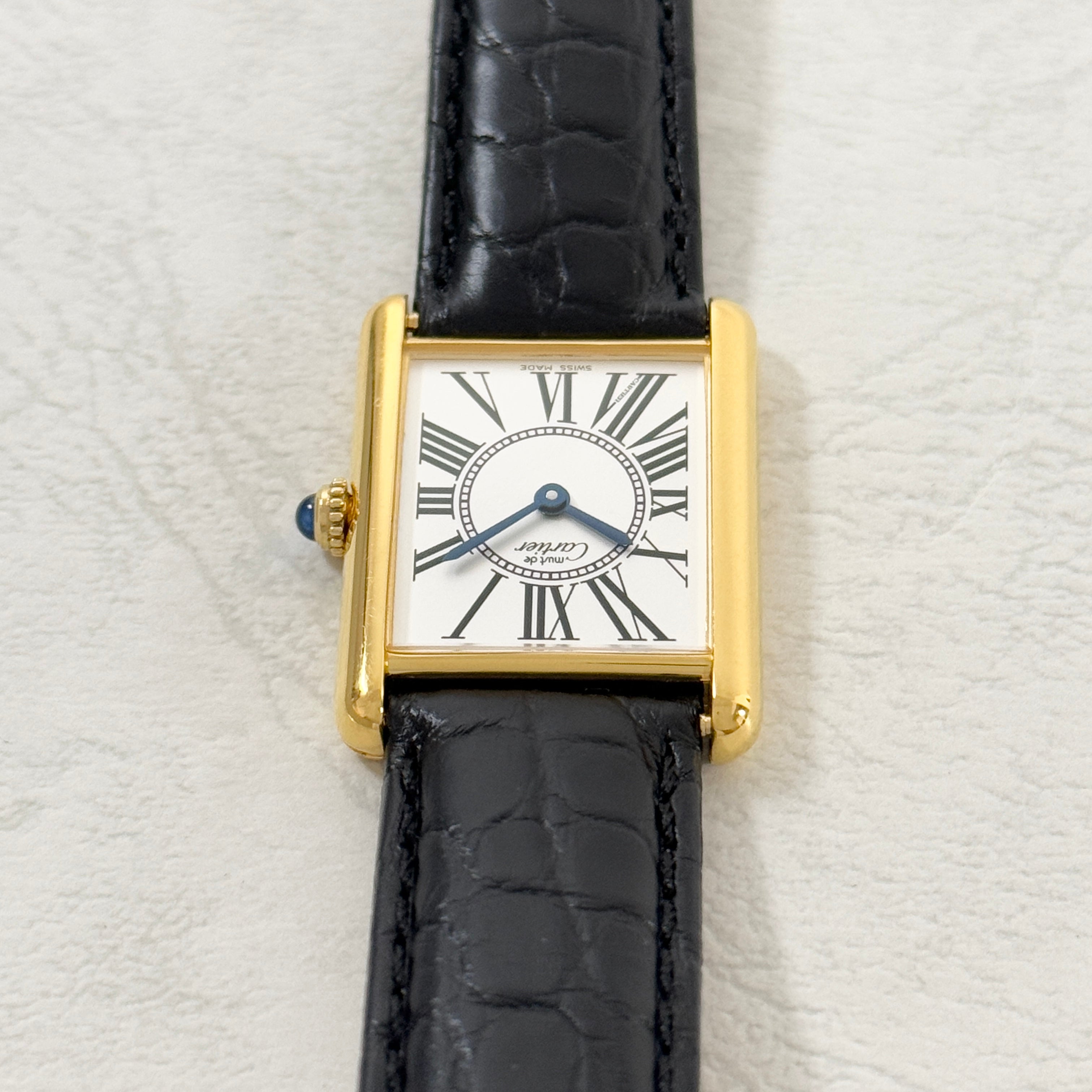 [Cartier] Cartier Must Tank LM Opalan with accessories