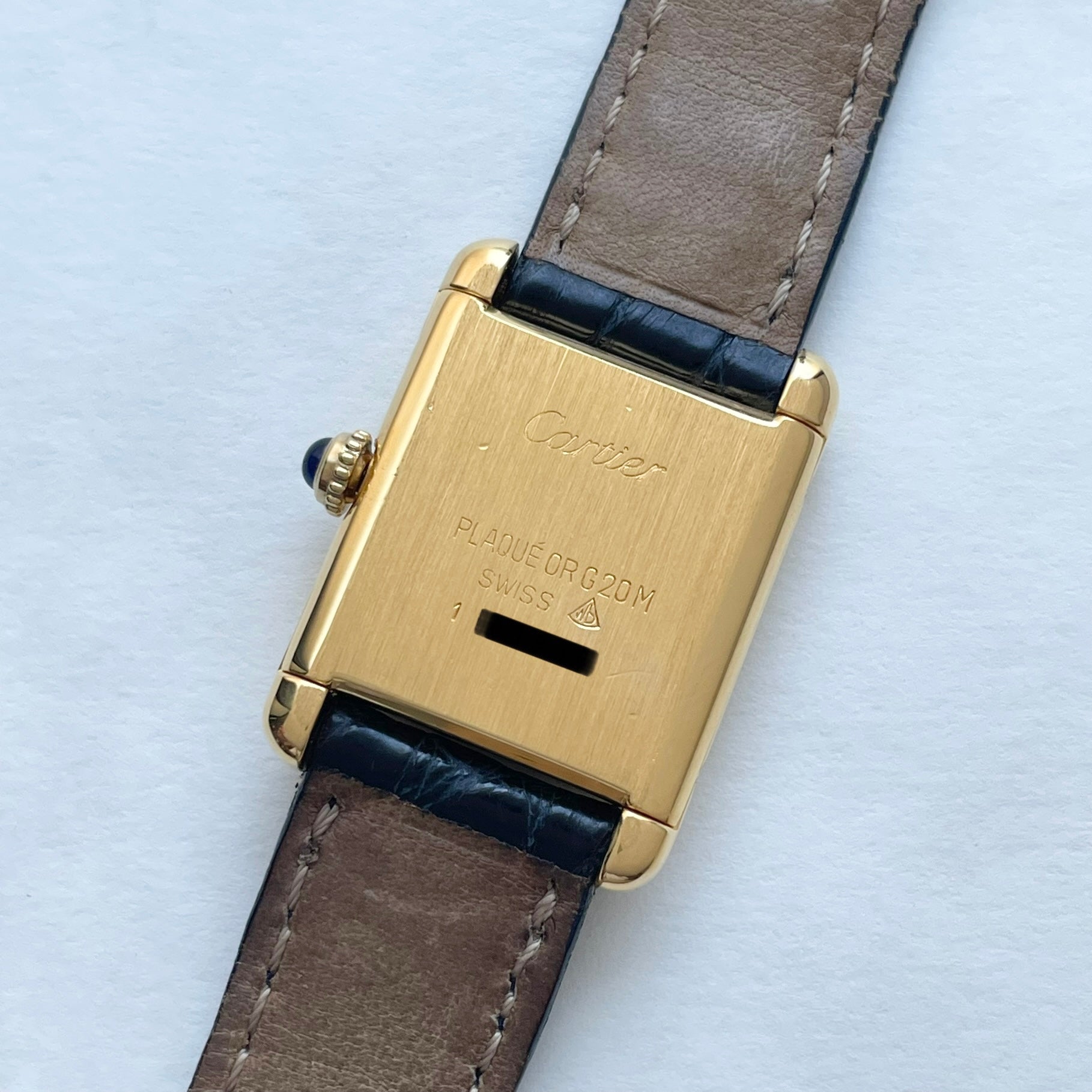 [Cartier] Cartier Must Tank SM Manual Winding White Roman