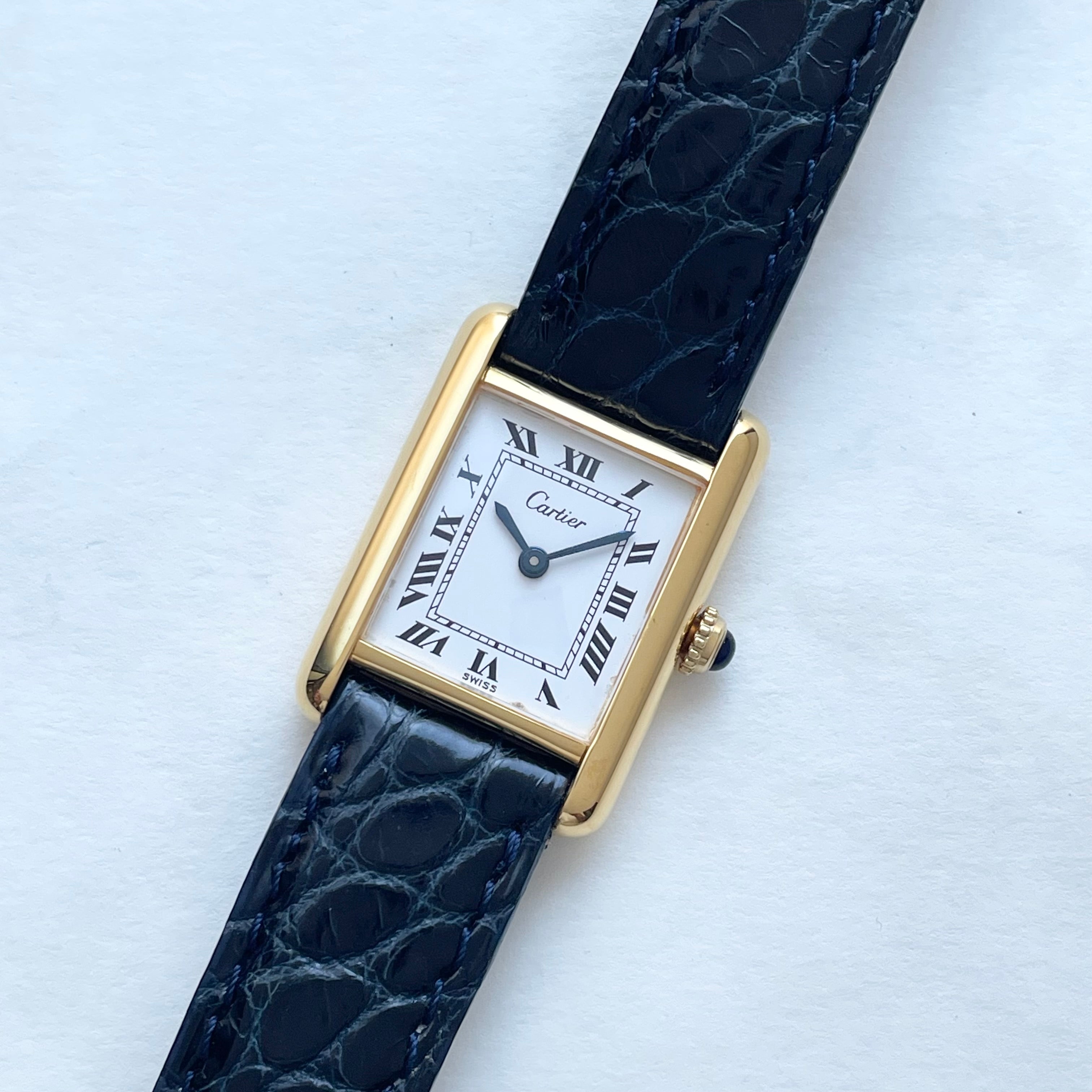 Cartier】マストタンクSM手巻きホワイトローマ – REGALO vintage watch