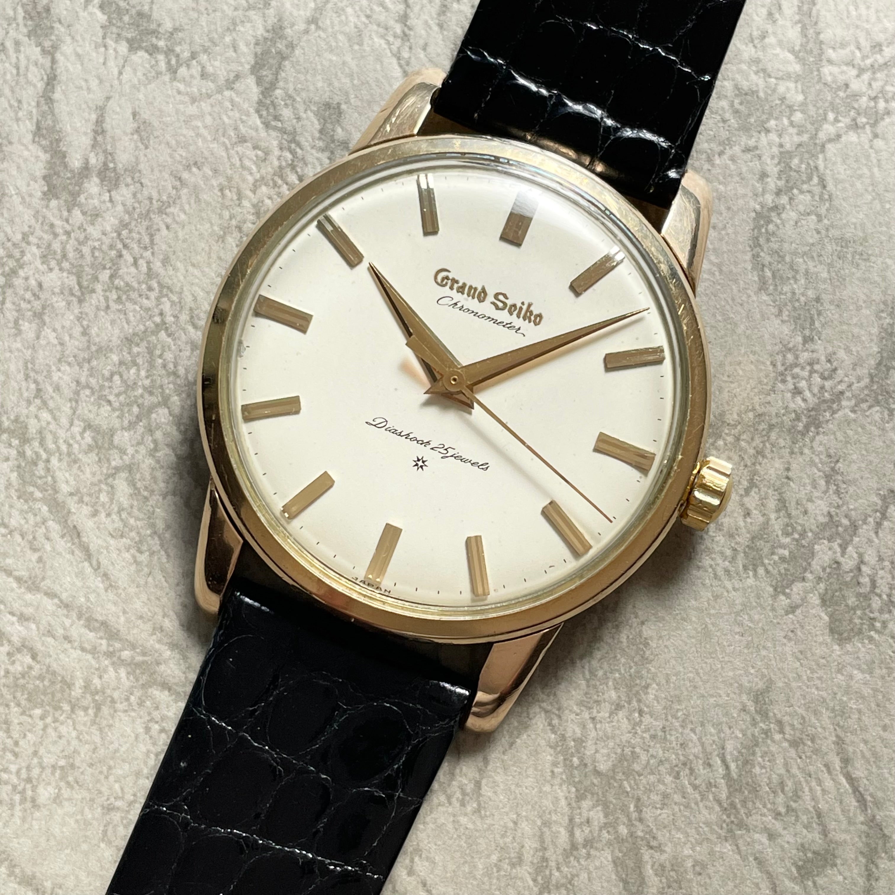 SEIKO】グランドセイコー1stアップライト文字盤 – REGALO vintage watch