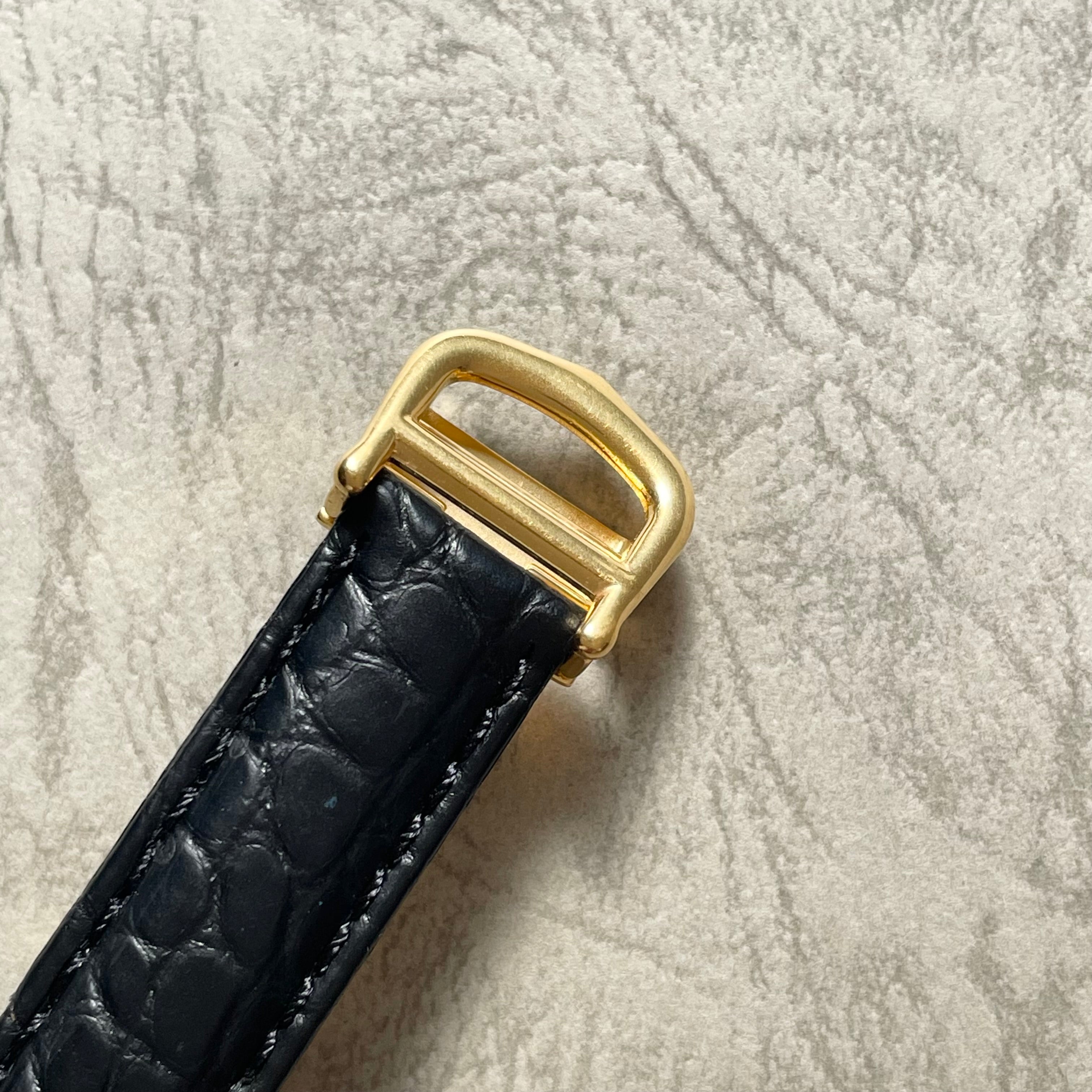 【Cartier】カルティエ<BR>マストタンク SM後期型アイボリーローマ