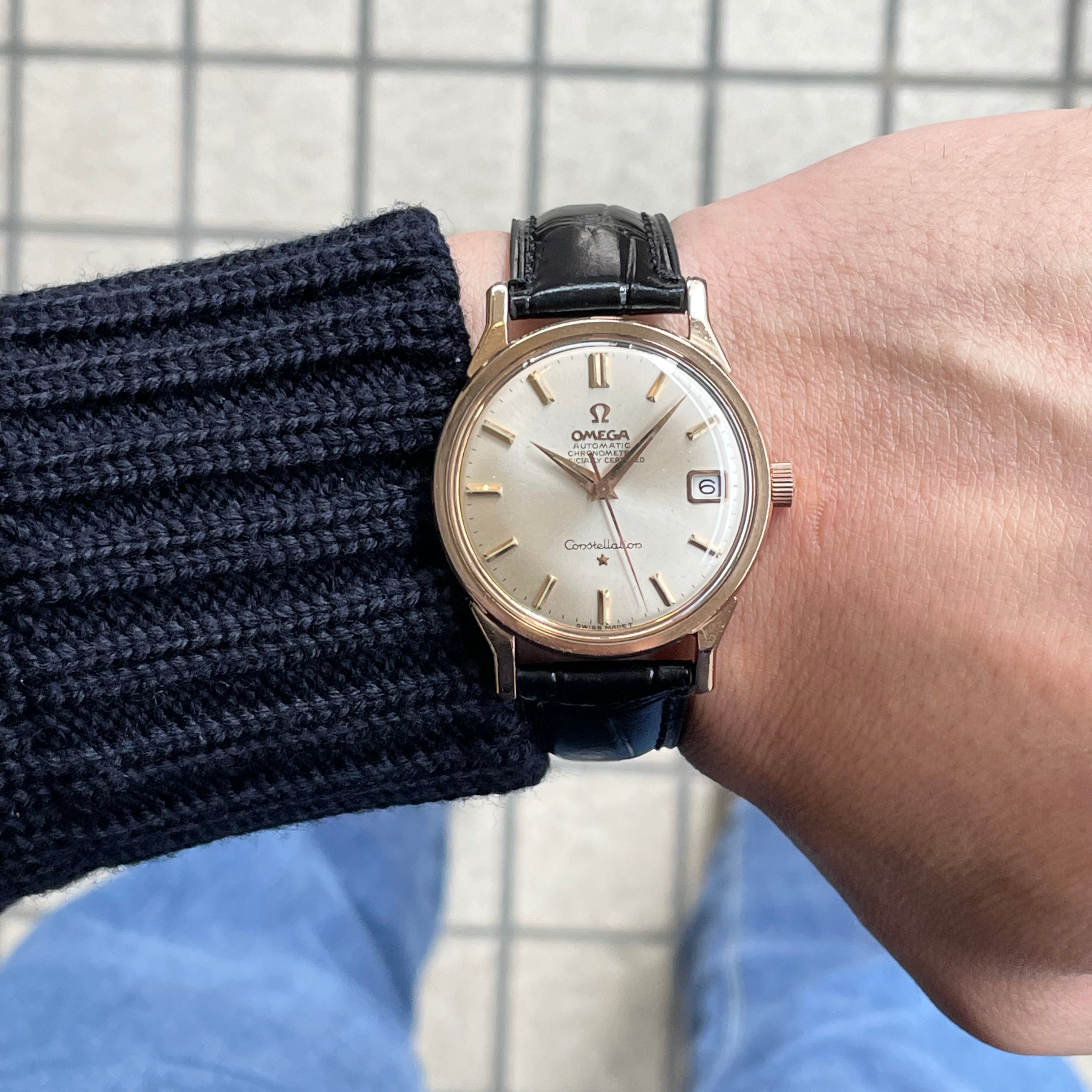 OMEGA】 コンステレーションデイトPG金張り – REGALO vintage watch
