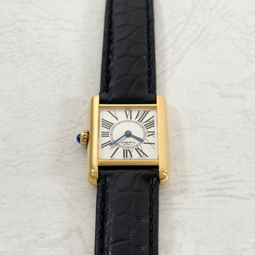 Cartier】カルティエ マストタンク SMオパラン 純正Dバックル付き