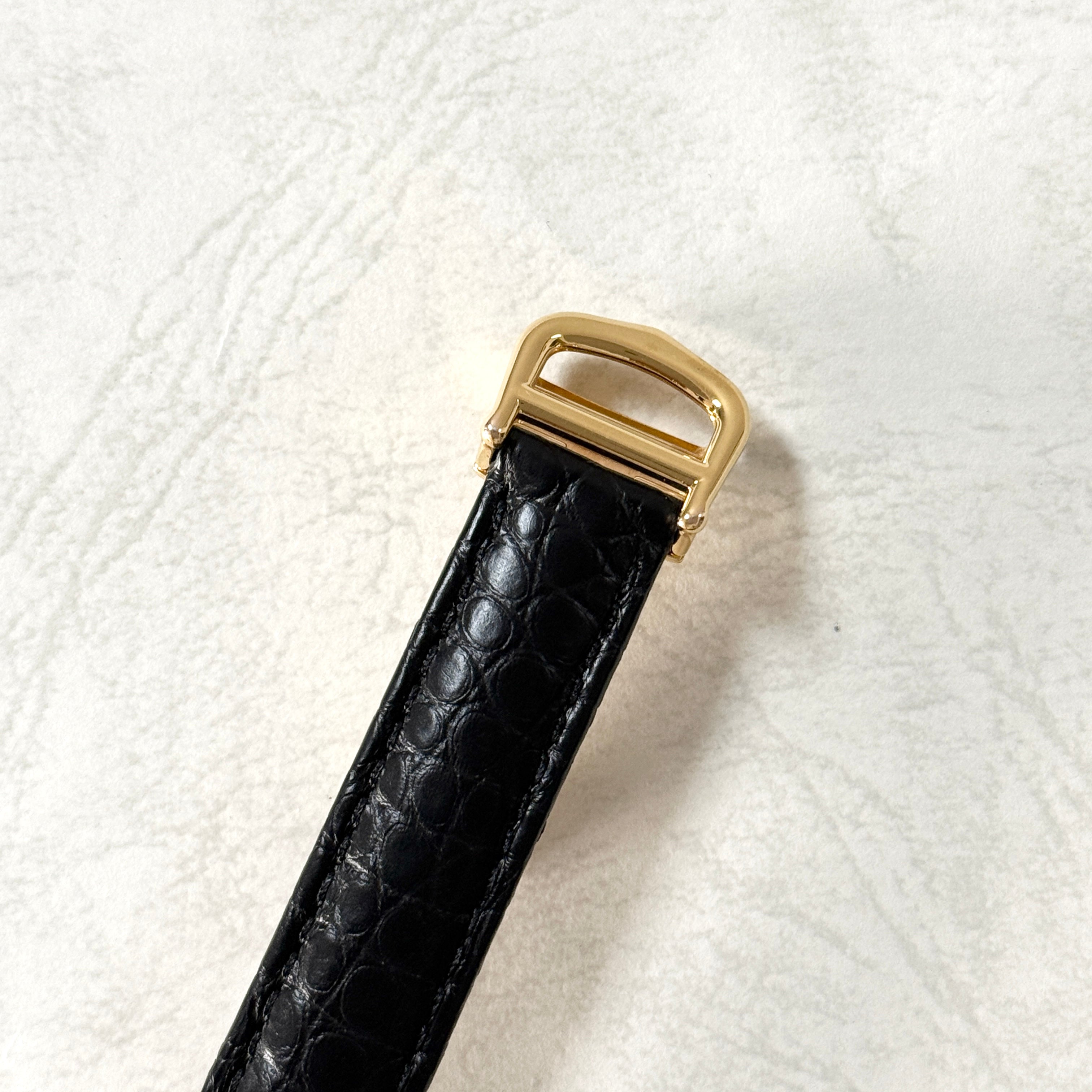 【Cartier】カルティエ マストタンク SMオパラン 純正Dバックル付き
