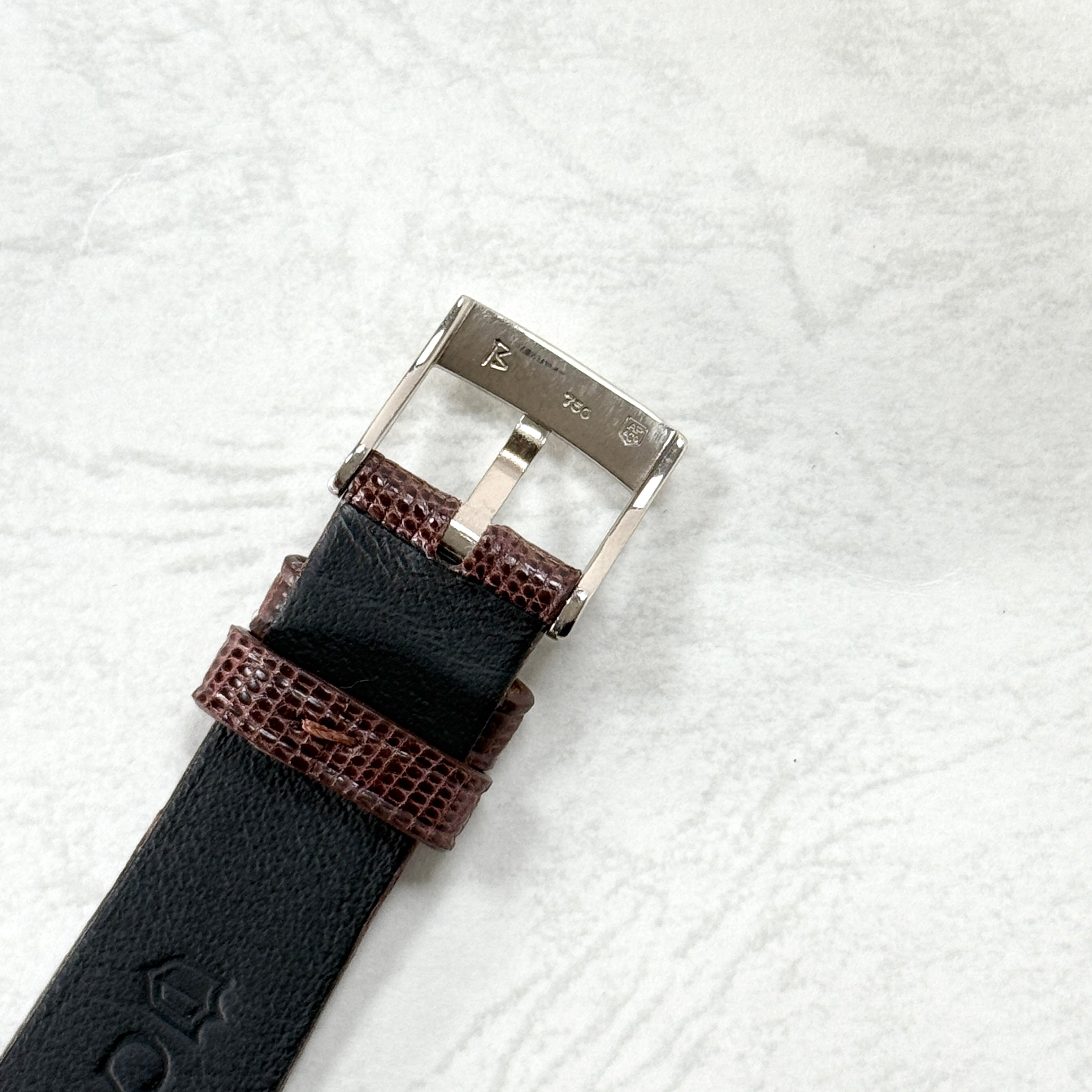 【AUDEMARS PIGUET】オーデマピゲ ラウンドモデル 18KWG 純正ボックス付き