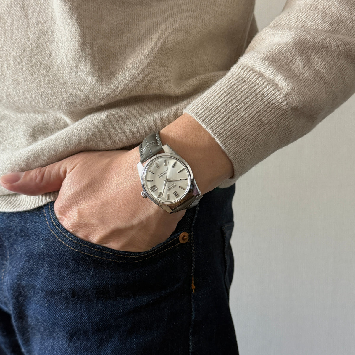 SEIKO】セイコー グランドセイコー 2nd クロノメーター表記
