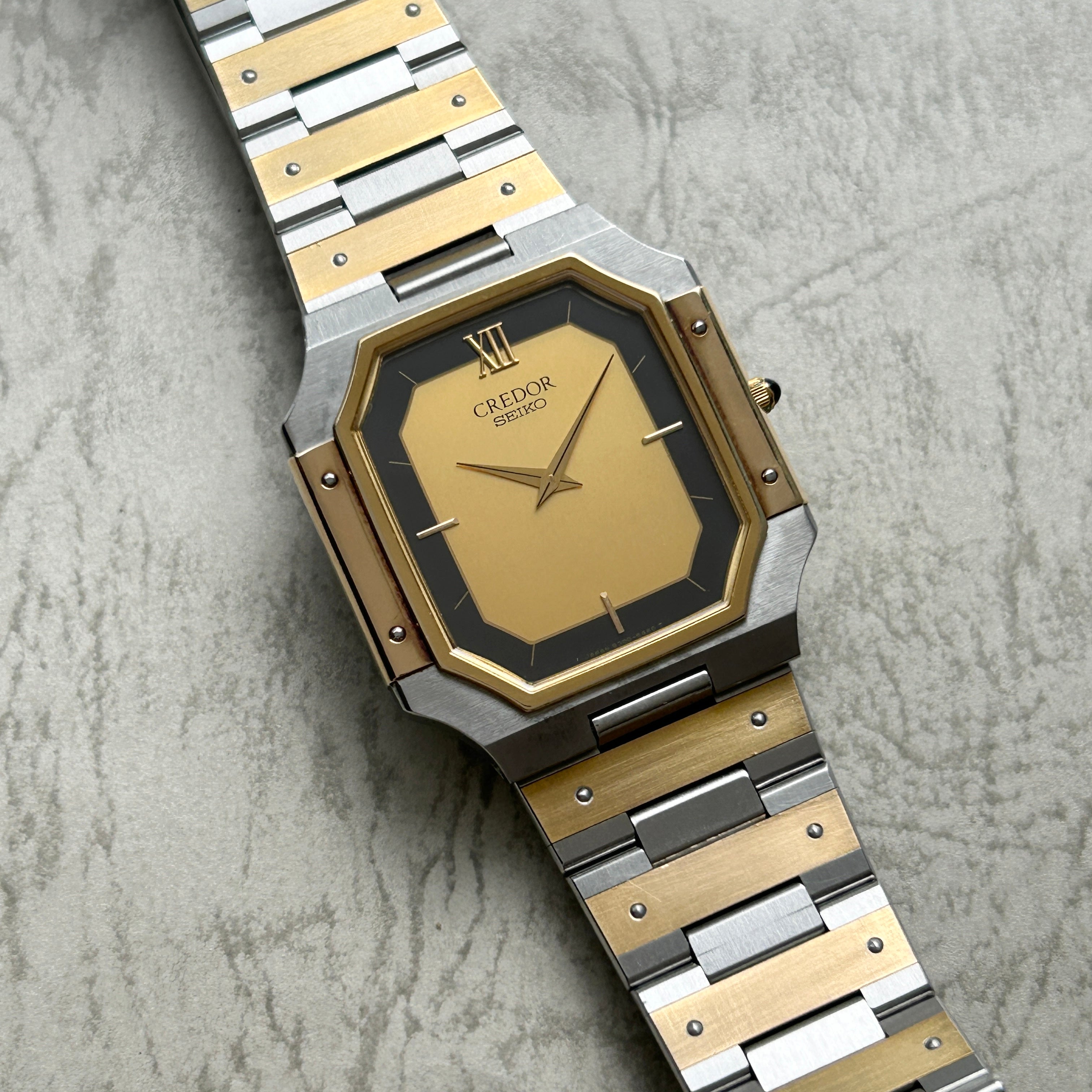 SEIKO] Credor 14KYG×SS 9300-5320 – REGALO vintage watch
