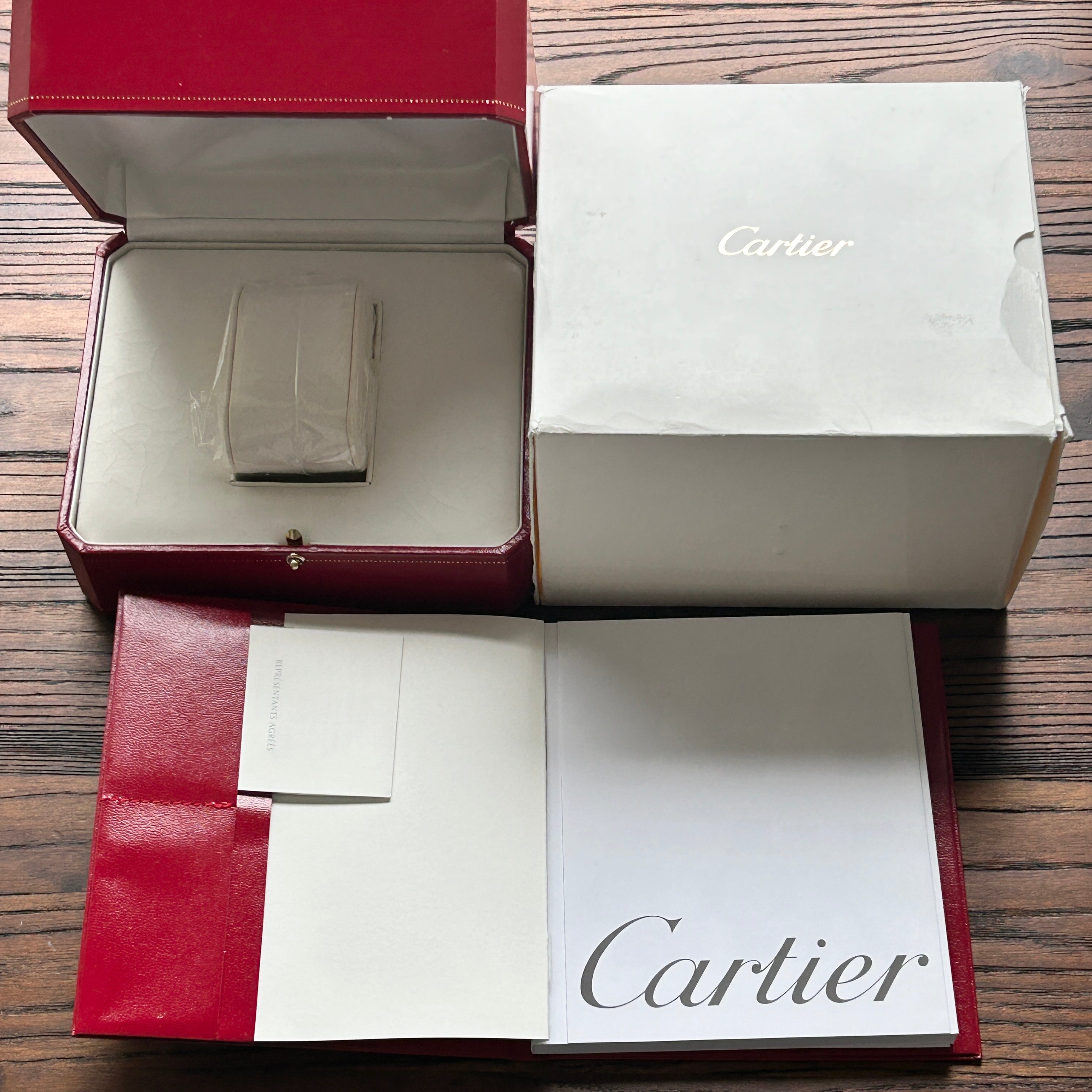 【Cartier】タンクアロンジェSM 18KYG 純正ボックス付き
