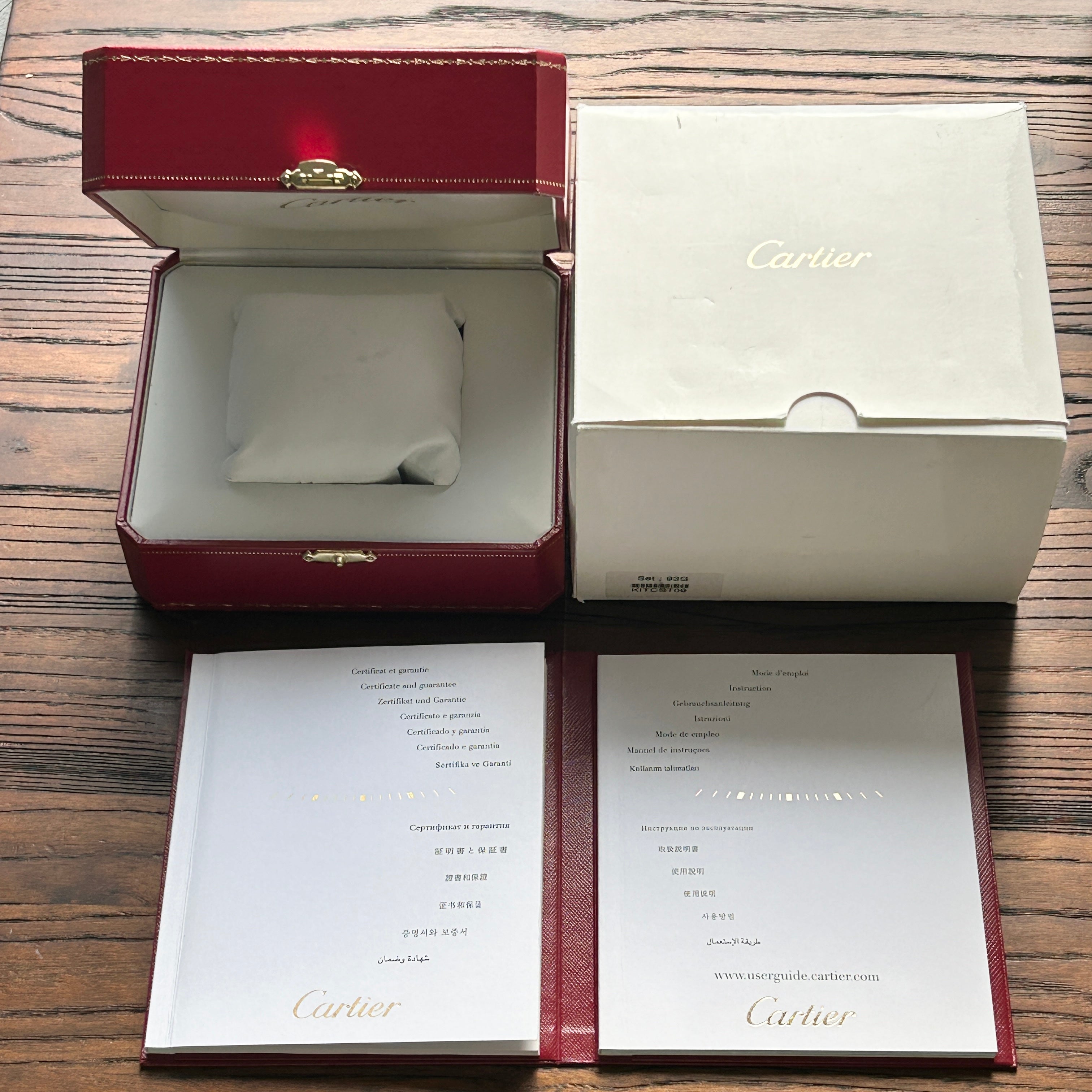 【Cartier】タンクアメリカンLM 18KYG 付属品付き