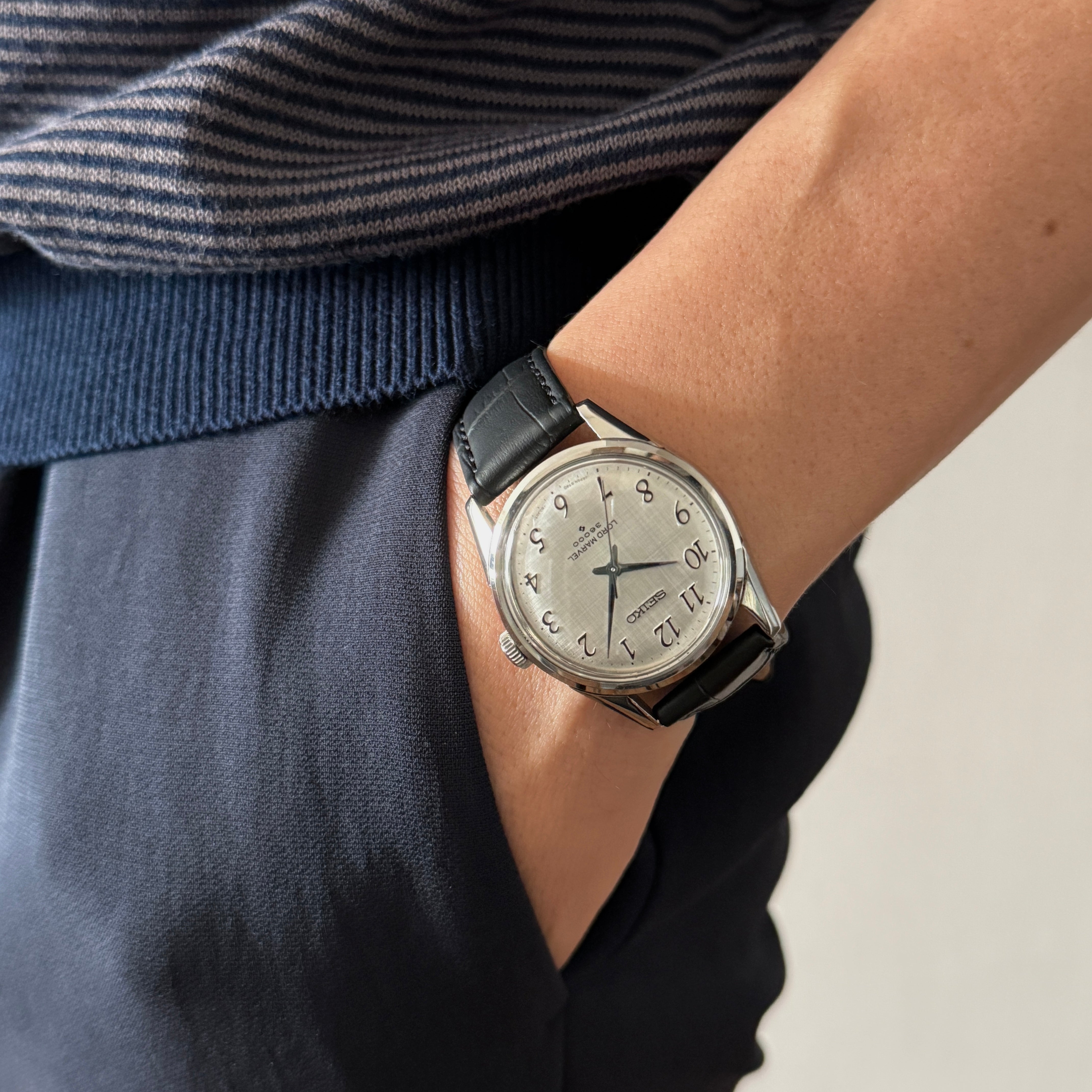 [SEIKO] Seiko Lord Marvel 36000 SS Arabia
