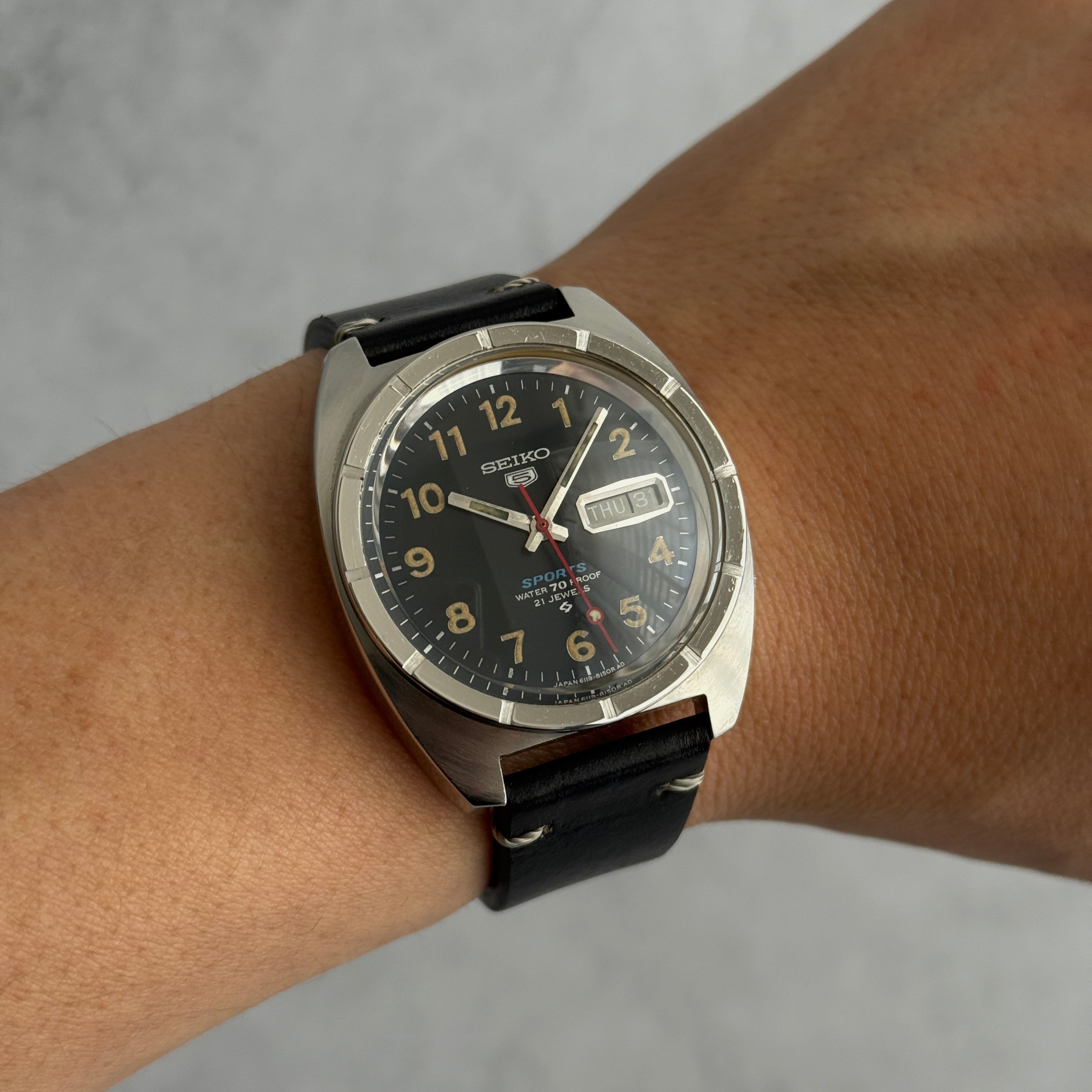 【SEIKO】セイコー セイコー5スポーツ SS全数字アラビア