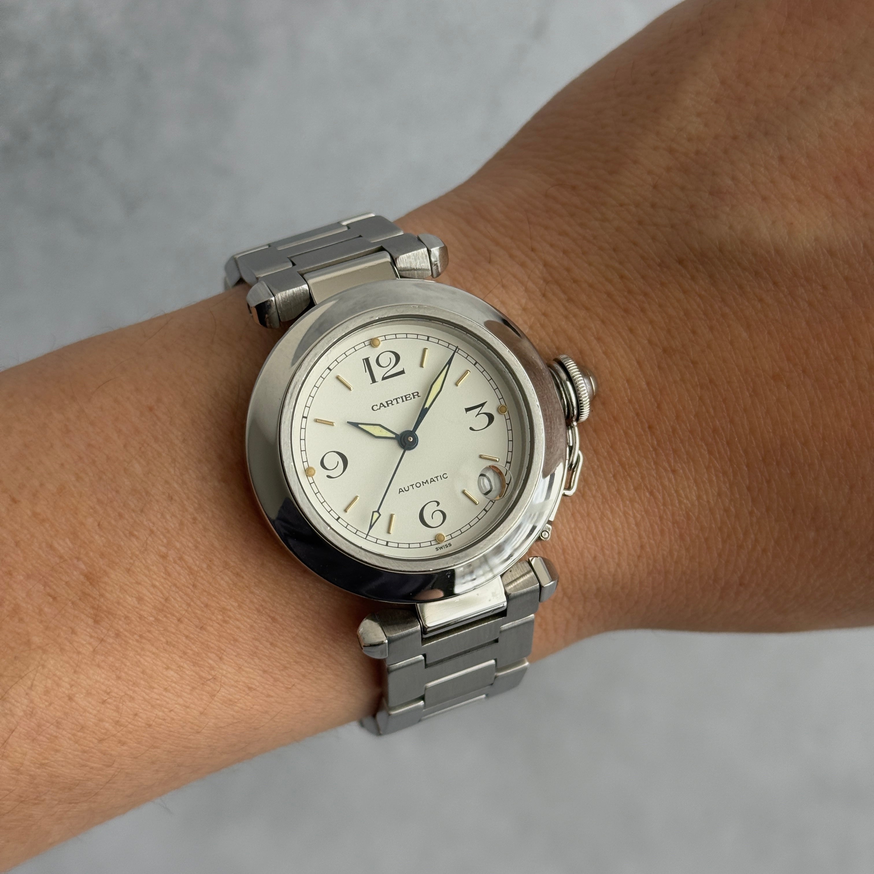 【Cartier】カルティエ パシャC35 White 前期型