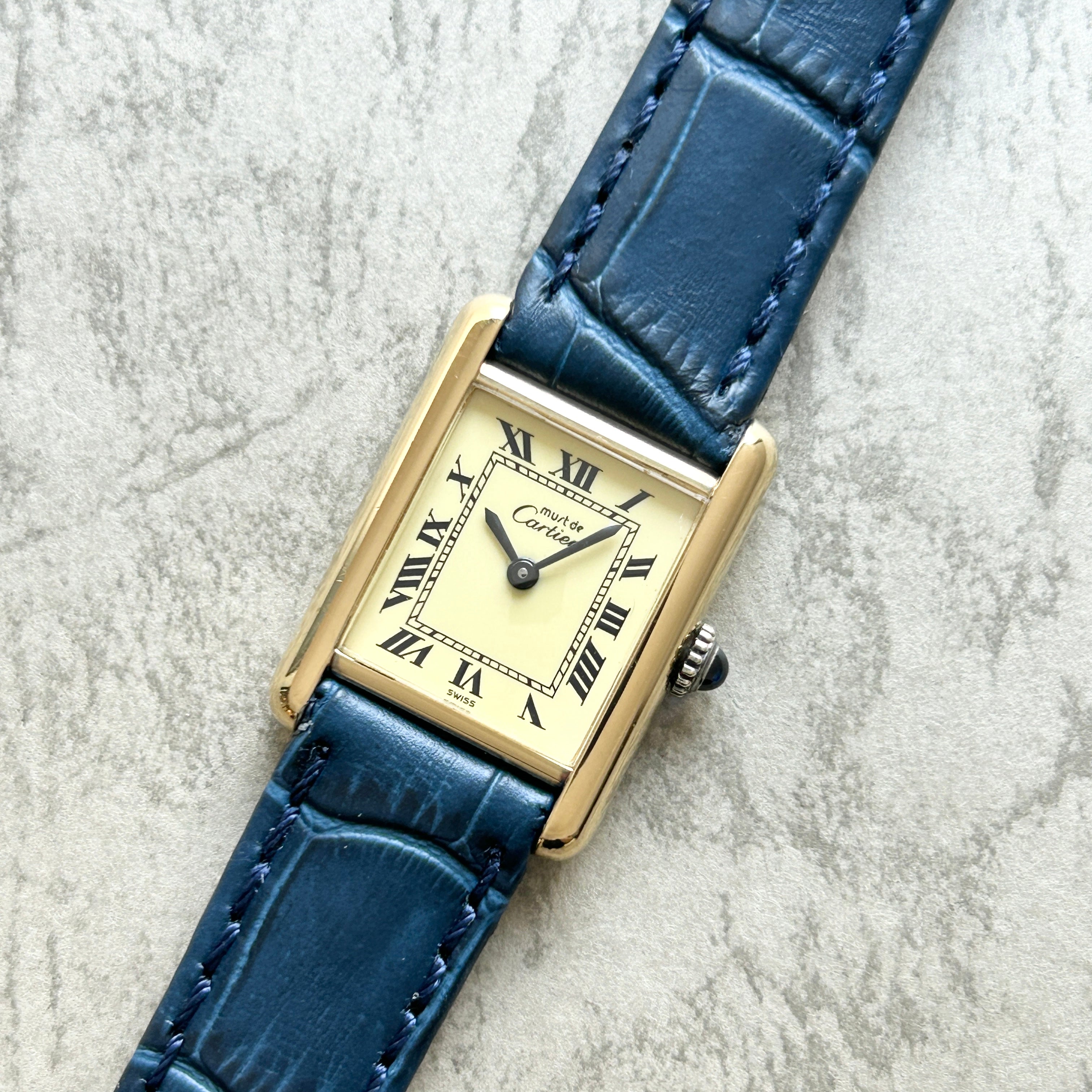 [Cartier] Cartier Must Tank SM Ivory Roma