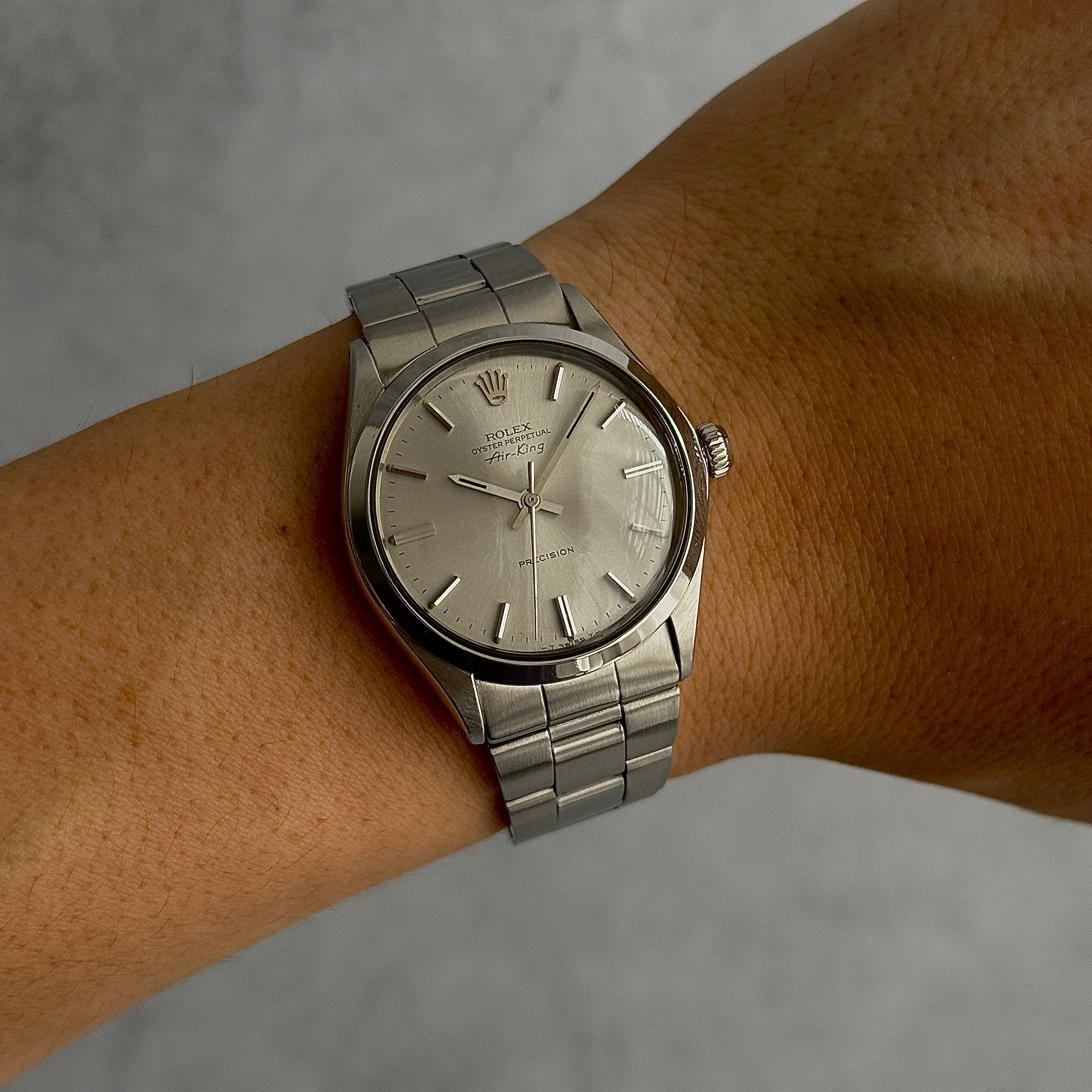 [ROLEX] Rolex Air King Ref.5500 Light grey