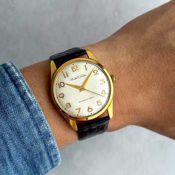 SEIKO】セイコー クラウン EGP 全数字アラビア J14091 純正尾錠付き