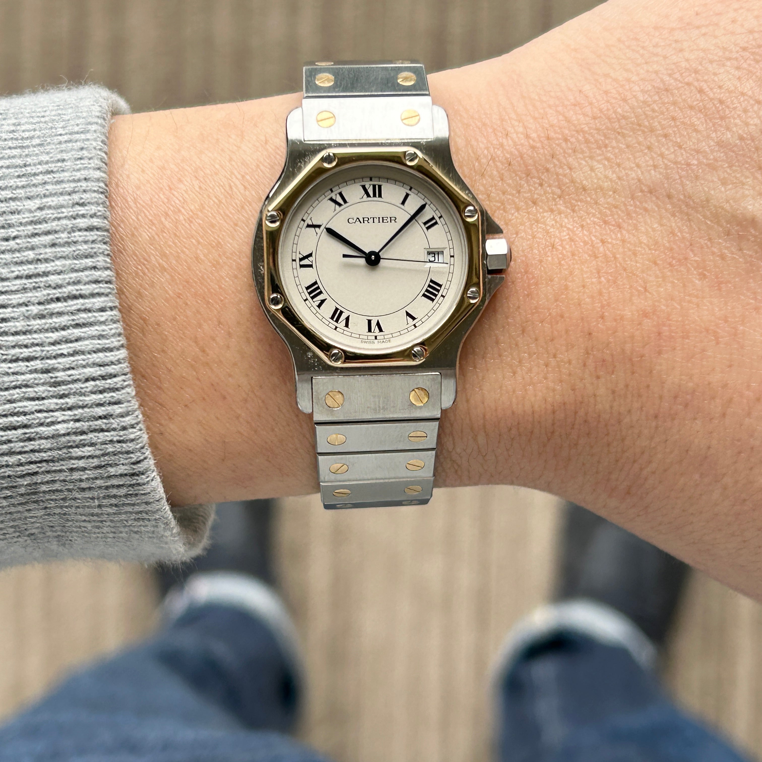 Cartier】サントスオクタゴンLMコンビQuartz – REGALO vintage watch