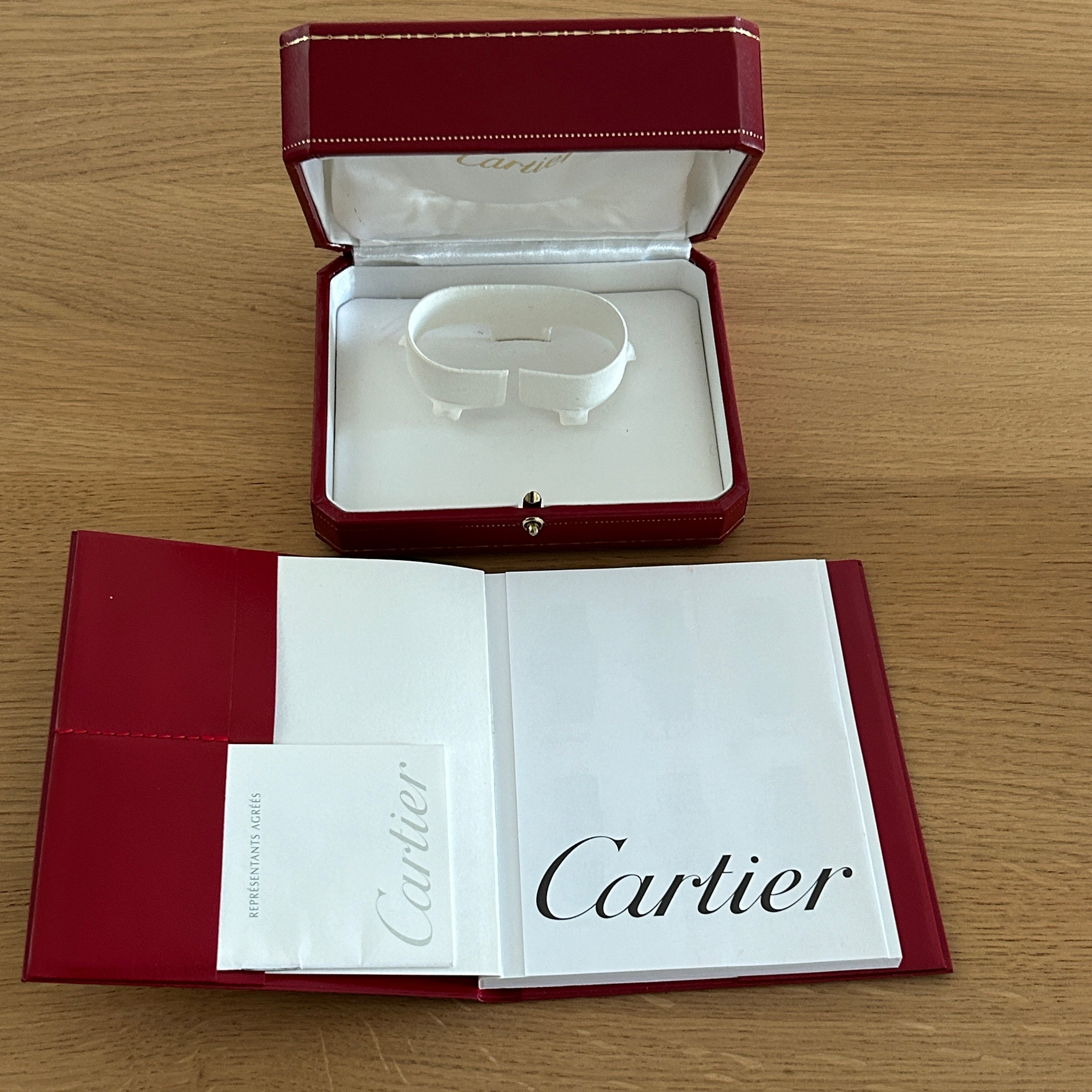 [Cartier] Cartier Tank Louis Cartier LM18KYG with genuine 18k gold D buckle