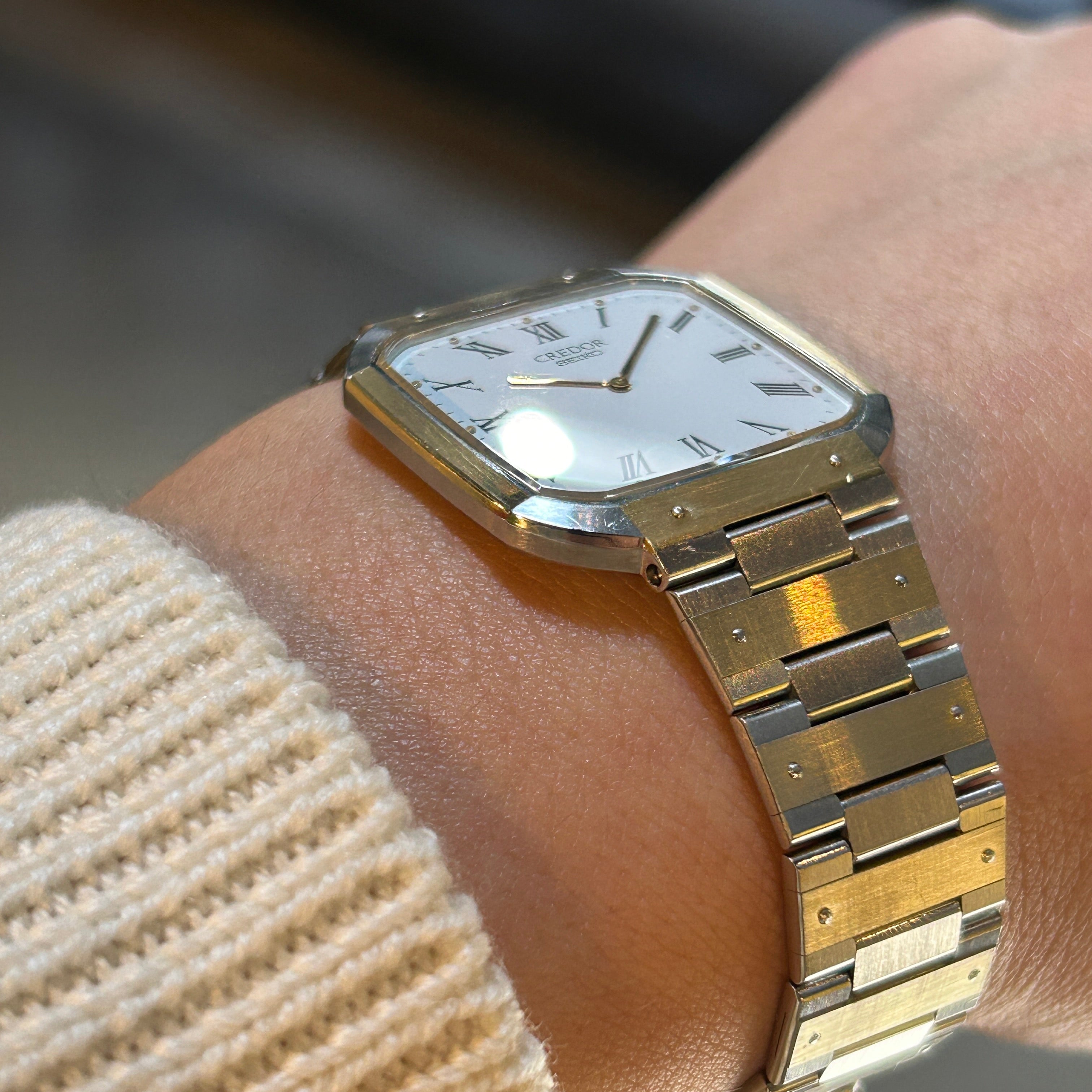 SEIKO】クレドール14KYG×SSホワイト 9300-5330 – REGALO vintage watch