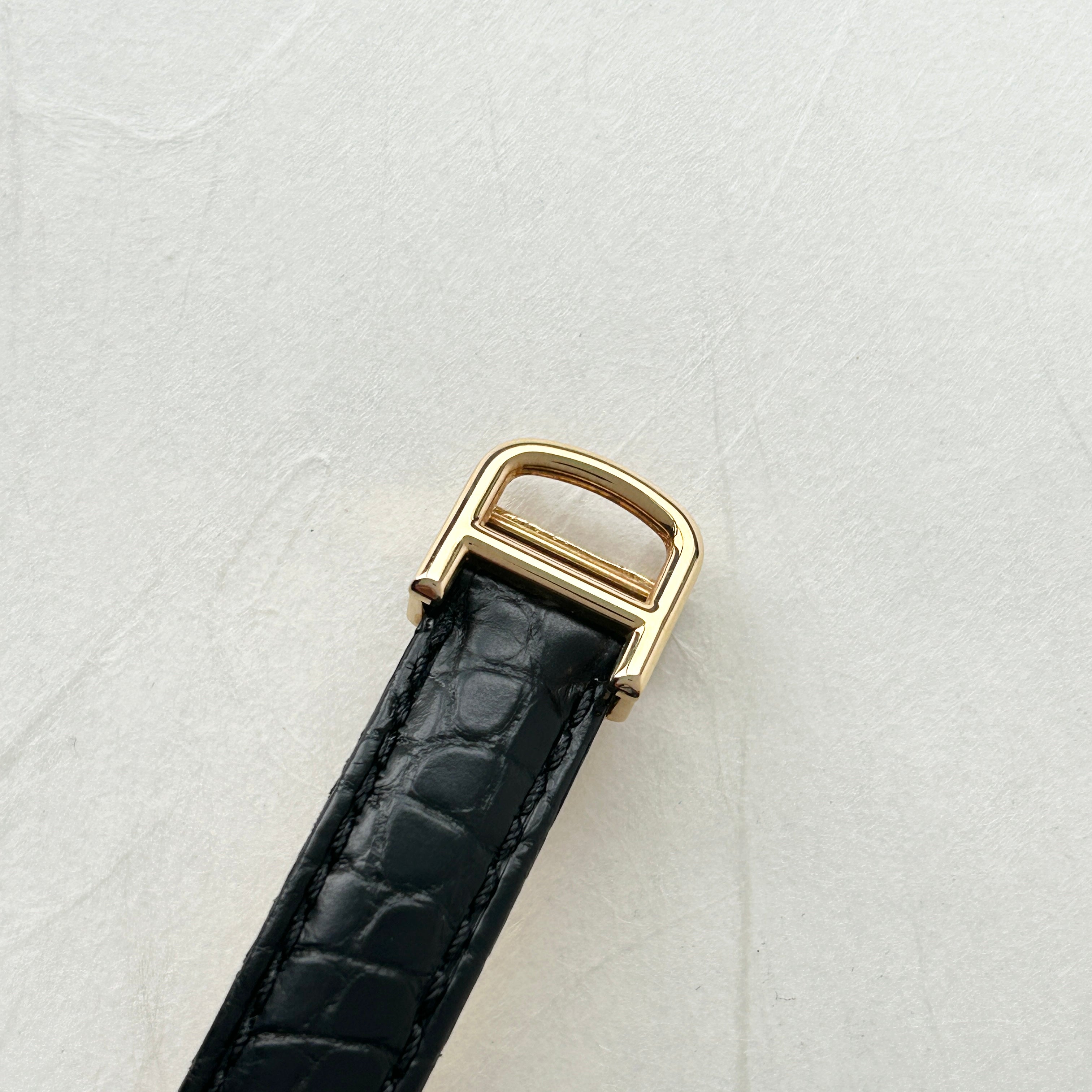 [CARTIER] Coriz 18kyg 21pdiamonds Genuine 18 gold D -buckle