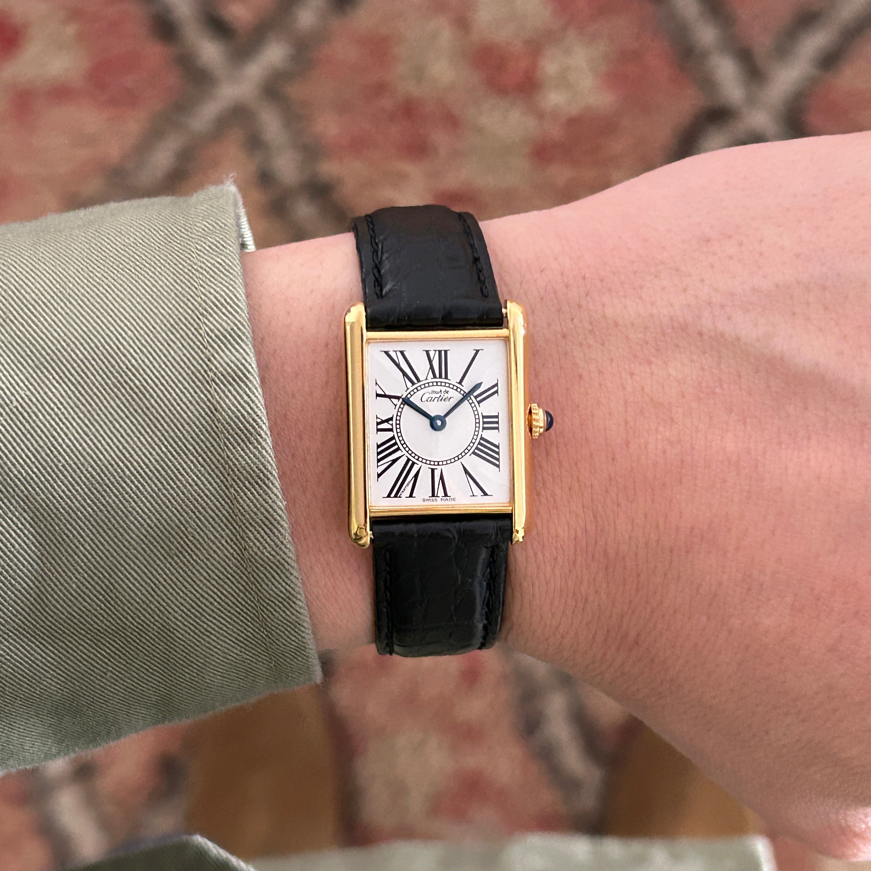 [Cartier] Cartier Must Tank LM Opalan with accessories