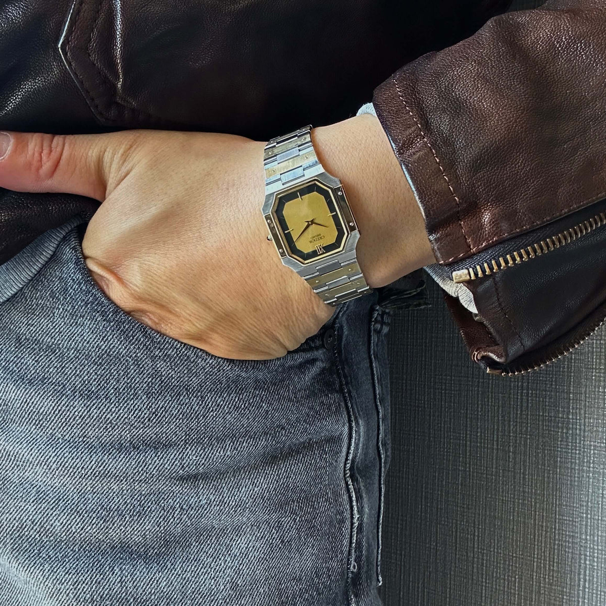SEIKO】 セイコークレドール 14KYG×SS 9300-5320