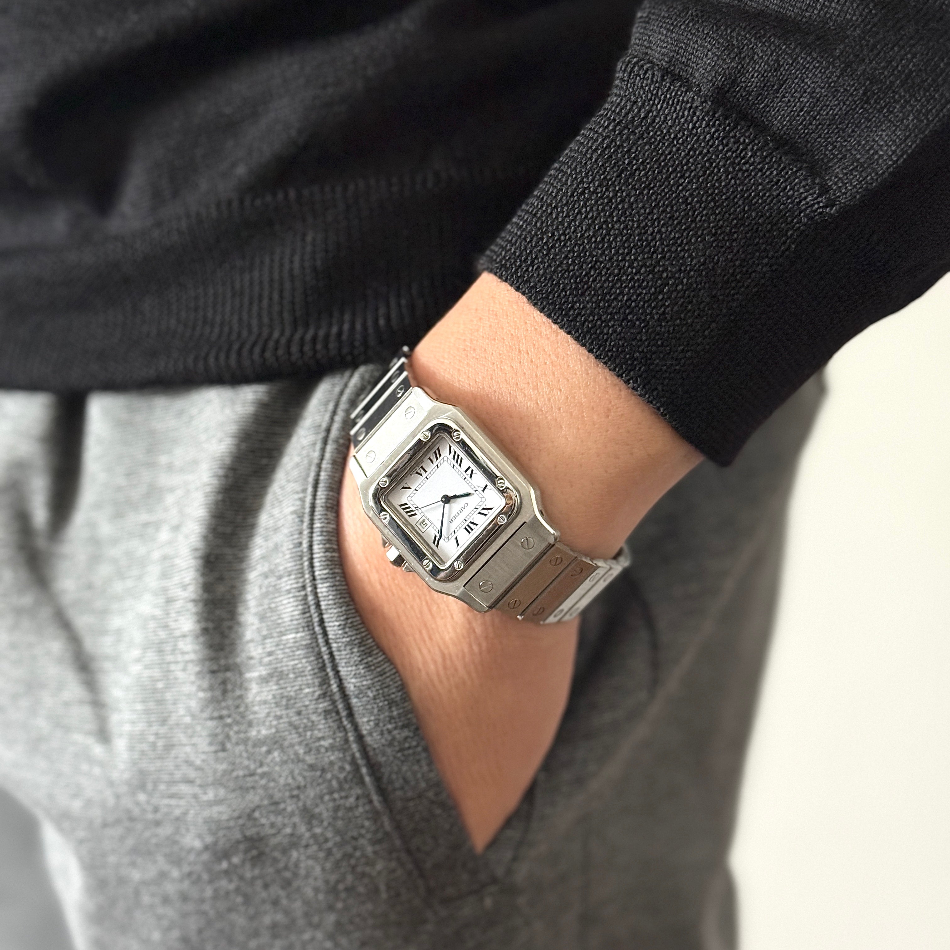 [Cartier] Cartier Santos Galbee LM Stainless Steel SWISS MADE