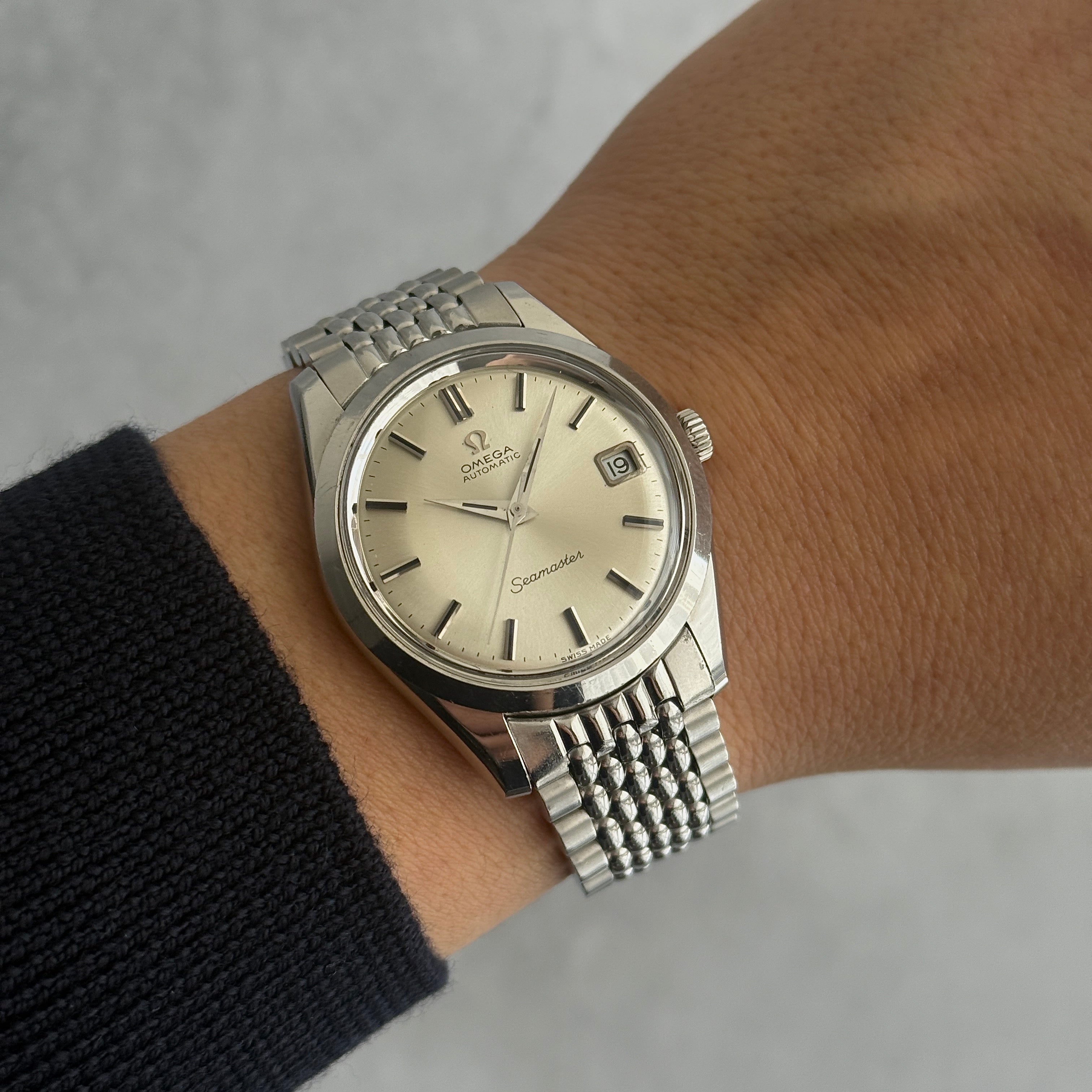 【OMEGA】オメガ シーマスターデイト SS Cal.565