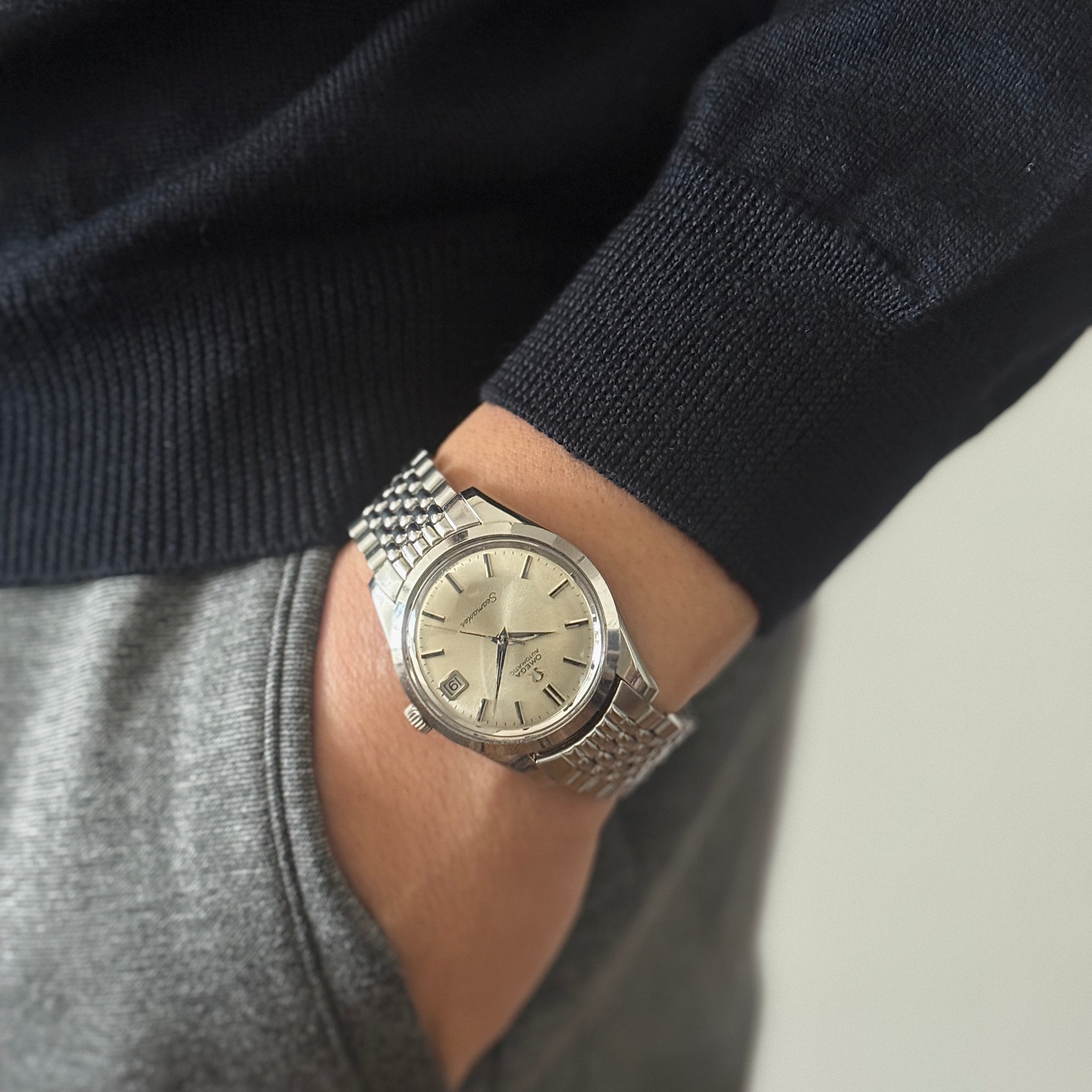 【OMEGA】オメガ シーマスターデイト SS Cal.565