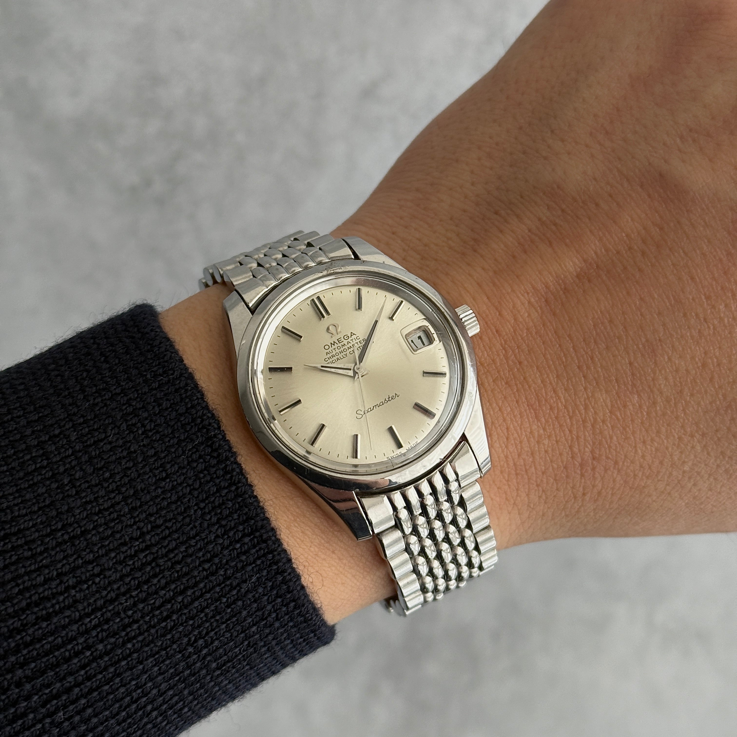 【OMEGA】オメガ シーマスターデイトクロノメーター SS Cal.564