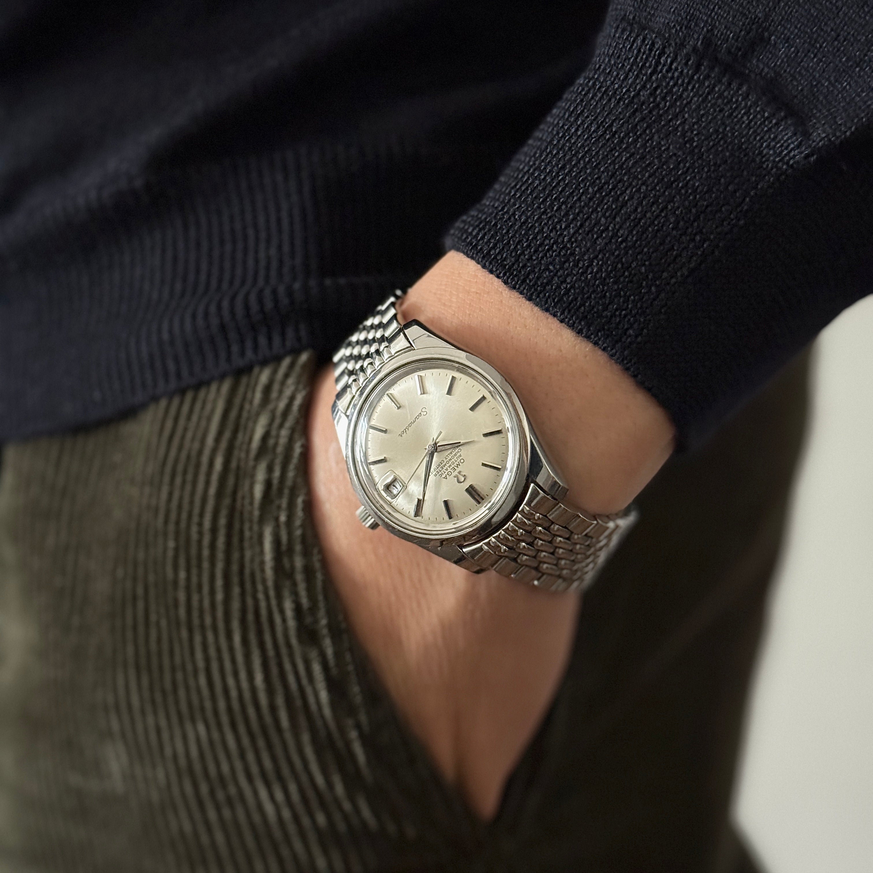 【OMEGA】オメガ シーマスターデイトクロノメーター SS Cal.564