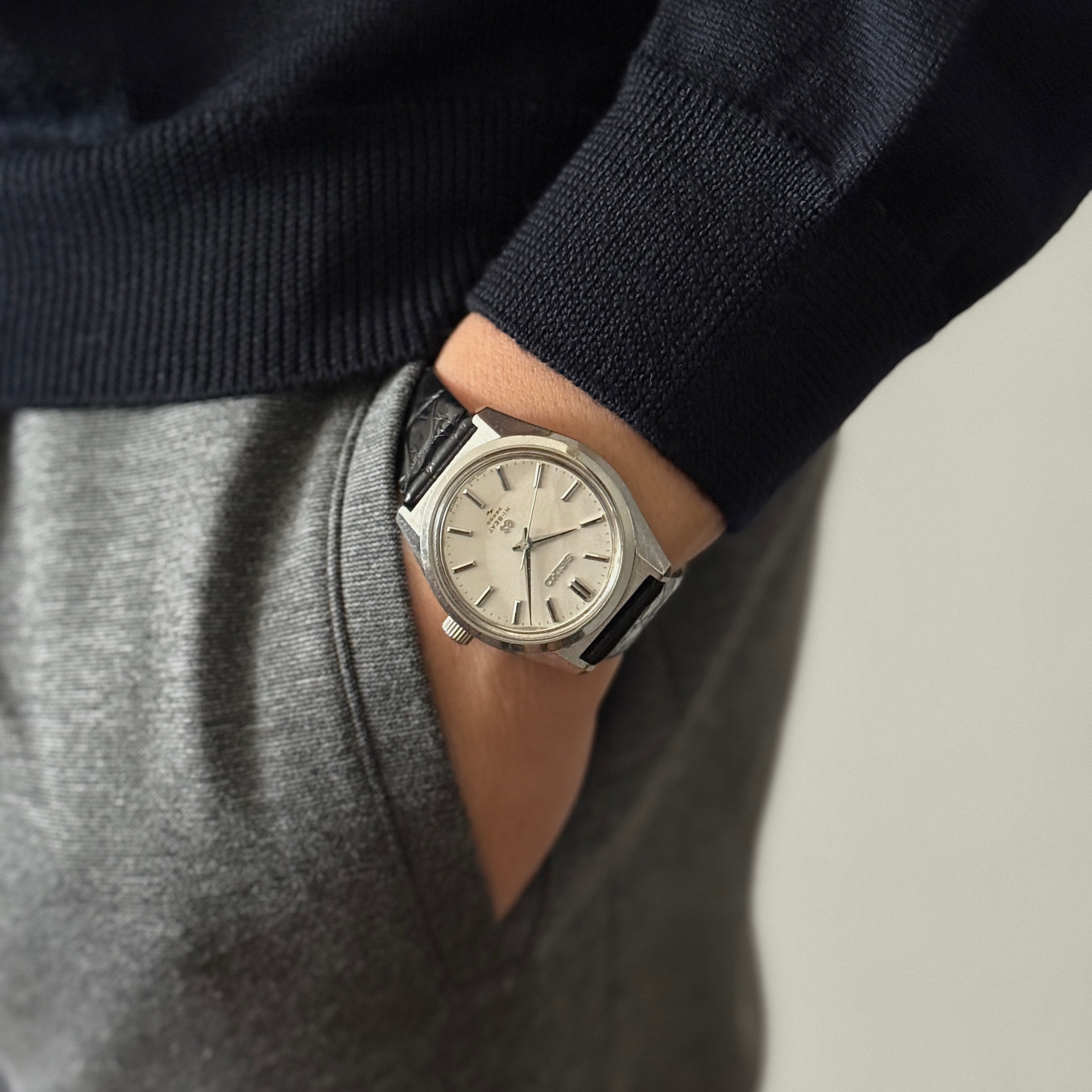 [精工] 精工 Grand Seiko 45GS 4520-8000 配原廠扣