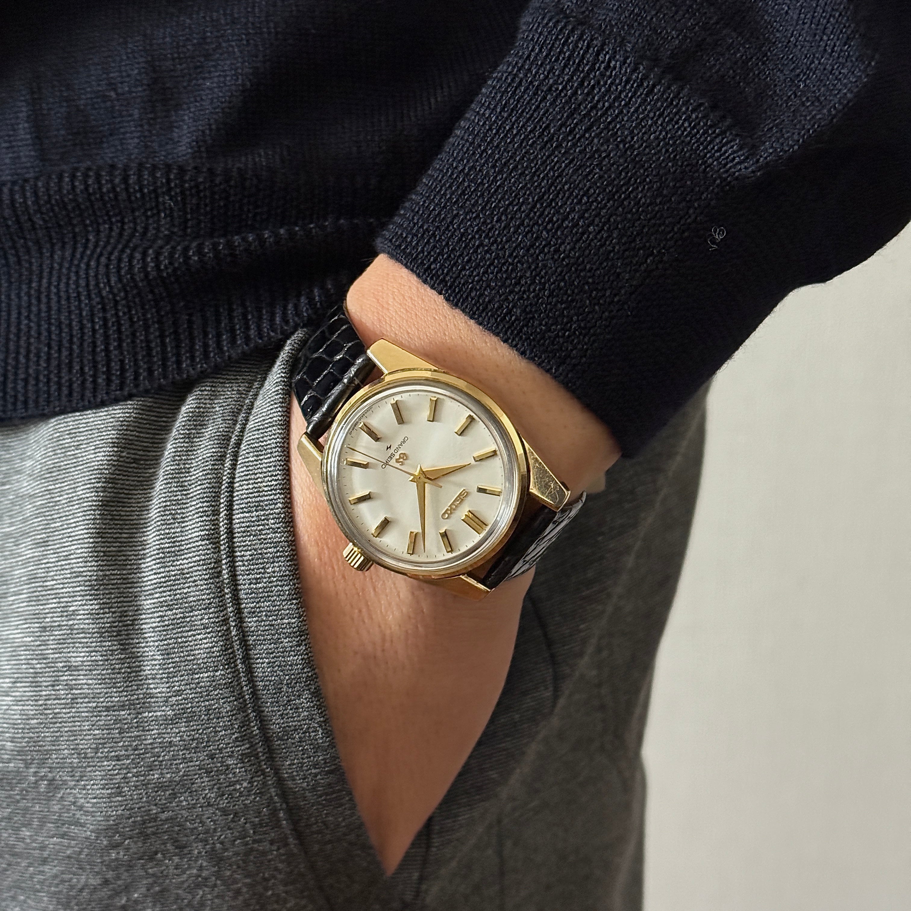 [精工] 精工 Grand Seiko 44GS 4420-9990 配原廠扣