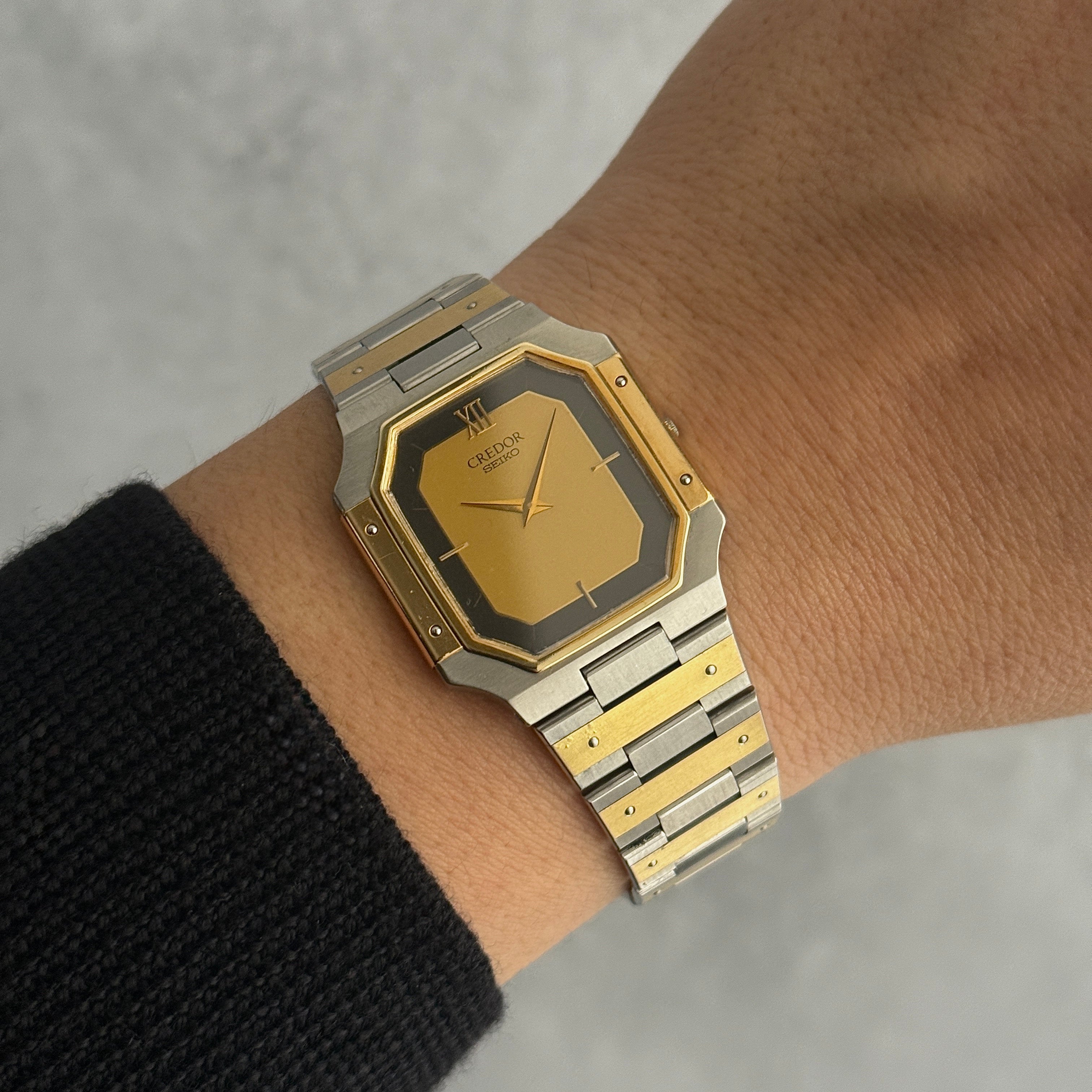 【SEIKO】セイコー クレドール 14KYG×SS 9300-5320