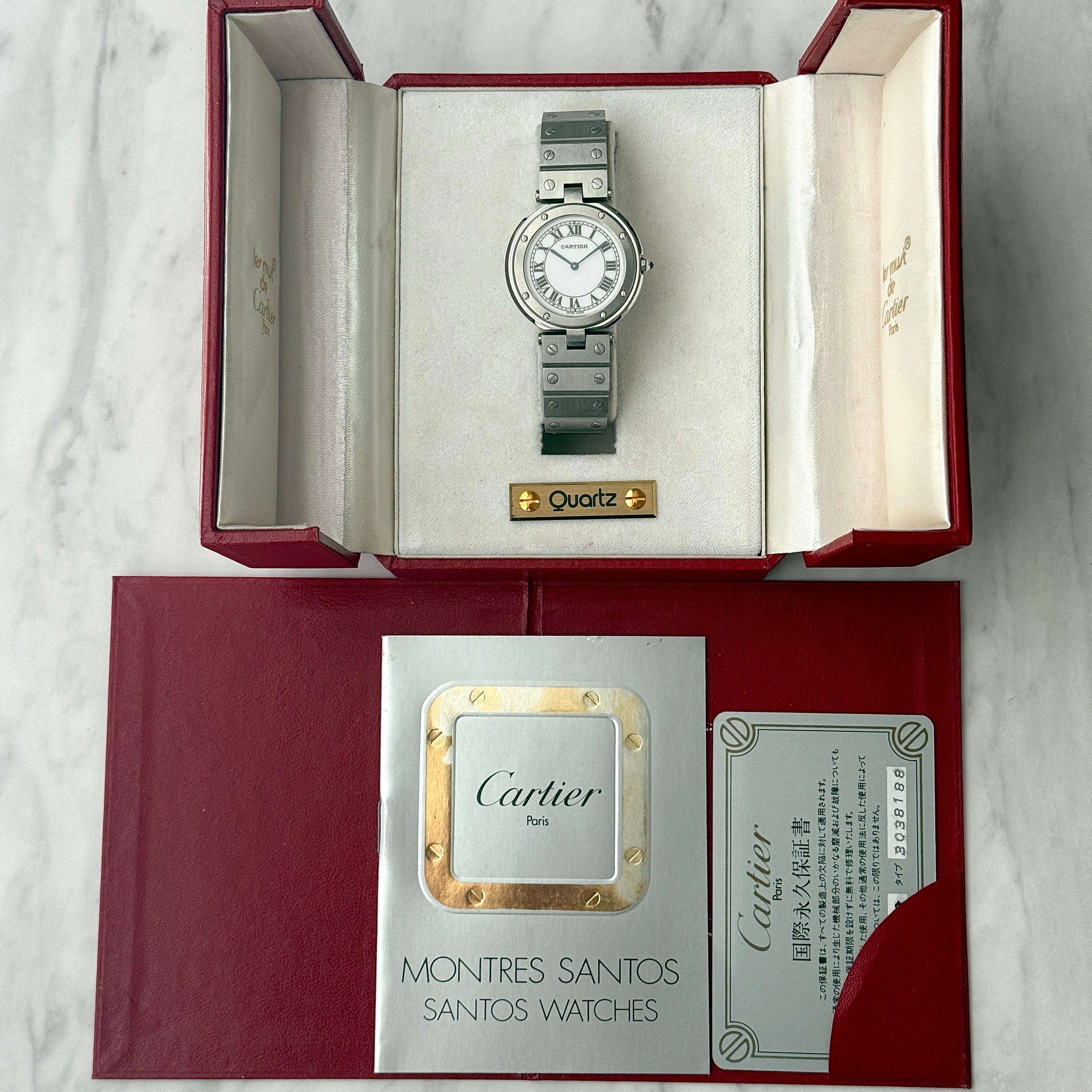 [Cartier] Cartier Santos Vendôme LM Stainless Steel with Lifetime Warranty