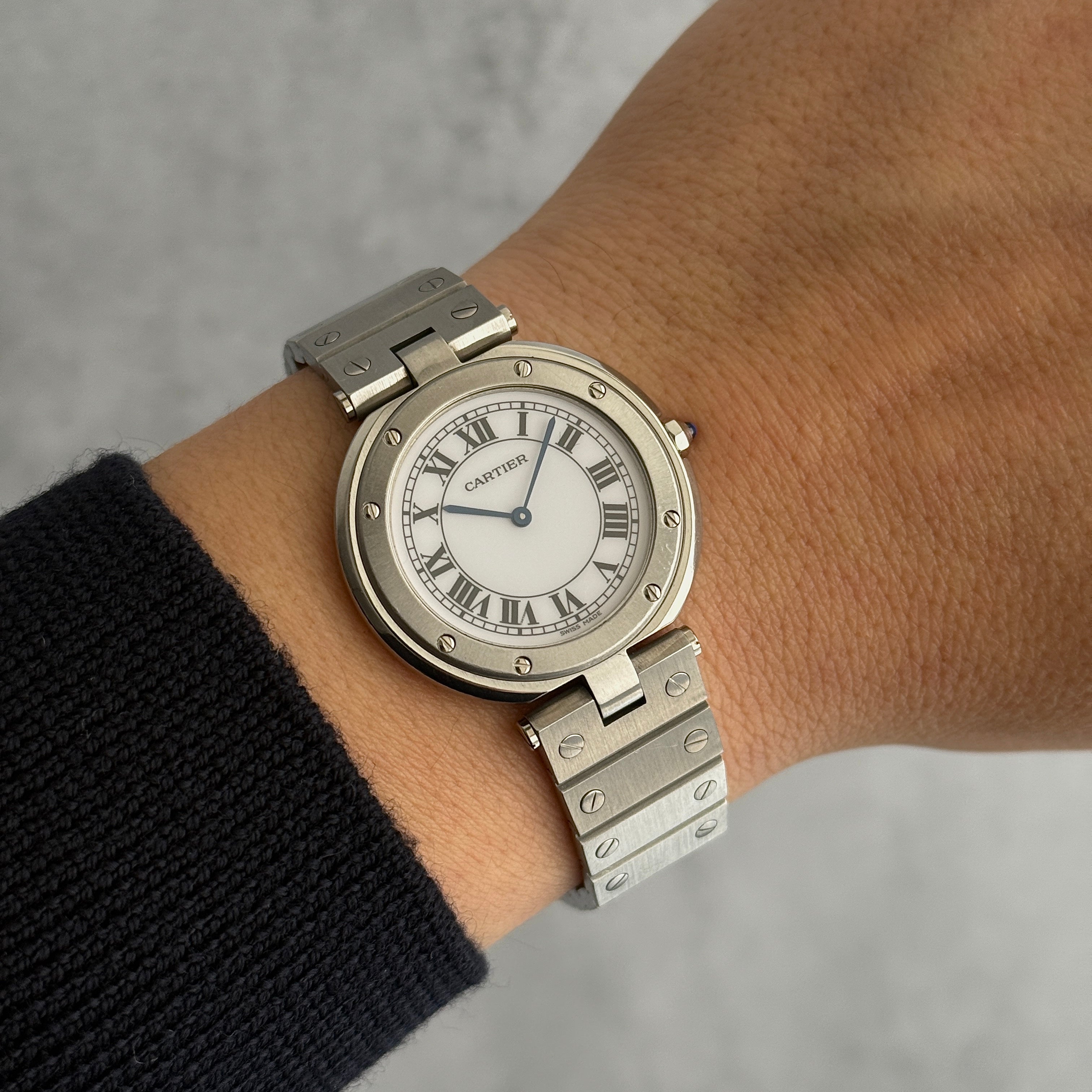 [Cartier] Cartier Santos Vendôme LM Stainless Steel with Lifetime Warranty