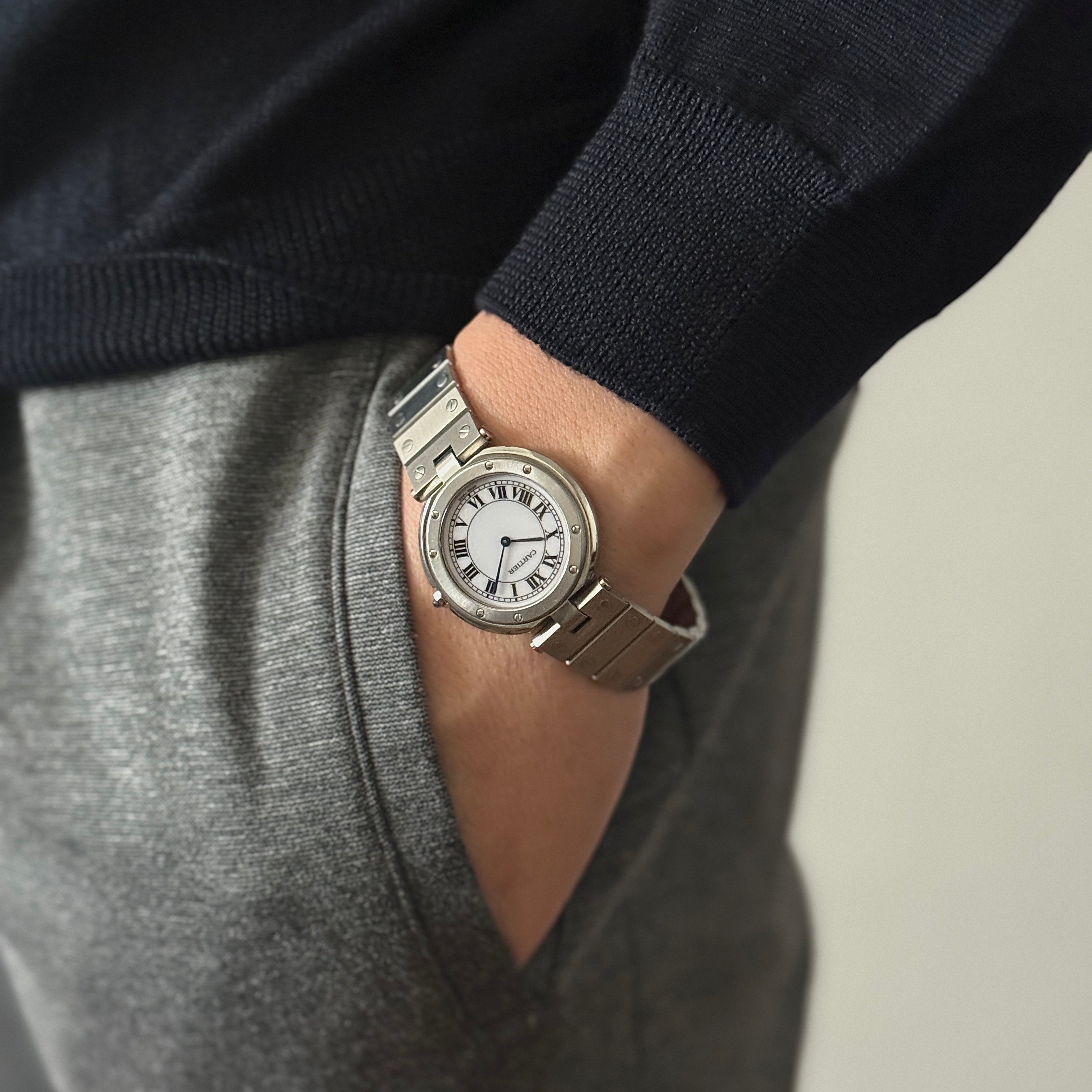 [Cartier] Cartier Santos Vendôme LM Stainless Steel with Lifetime Warranty