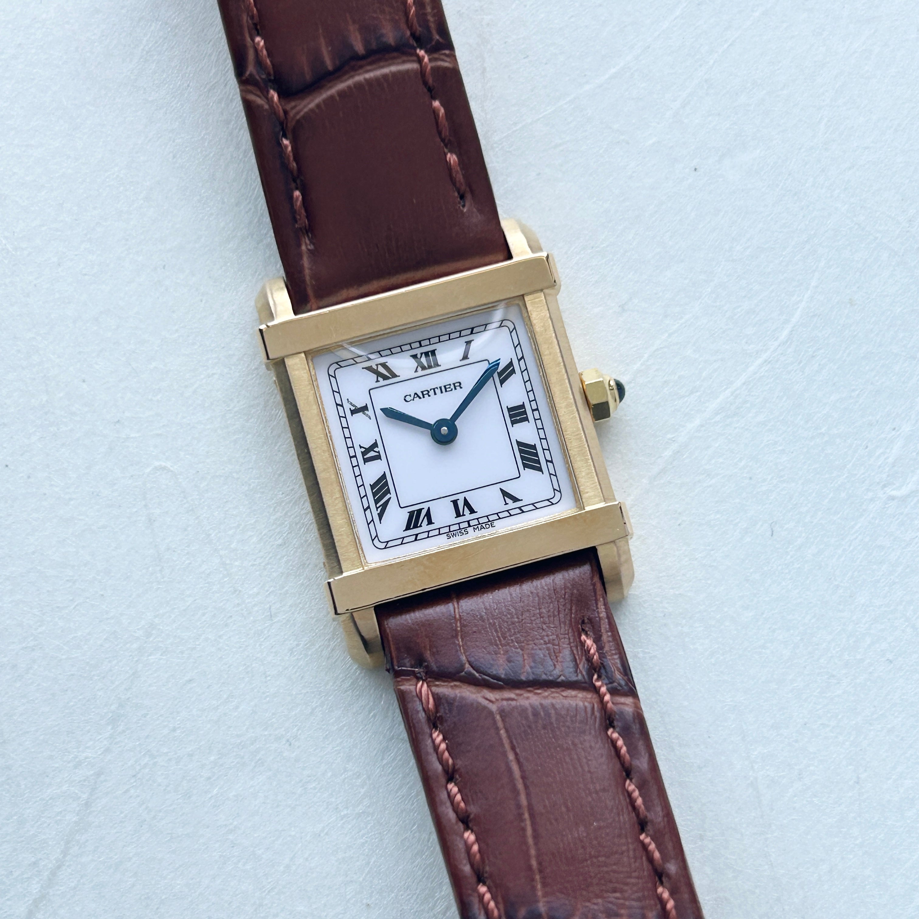 [CARTIER] Tank Shinoise SM 18kyg With accessories