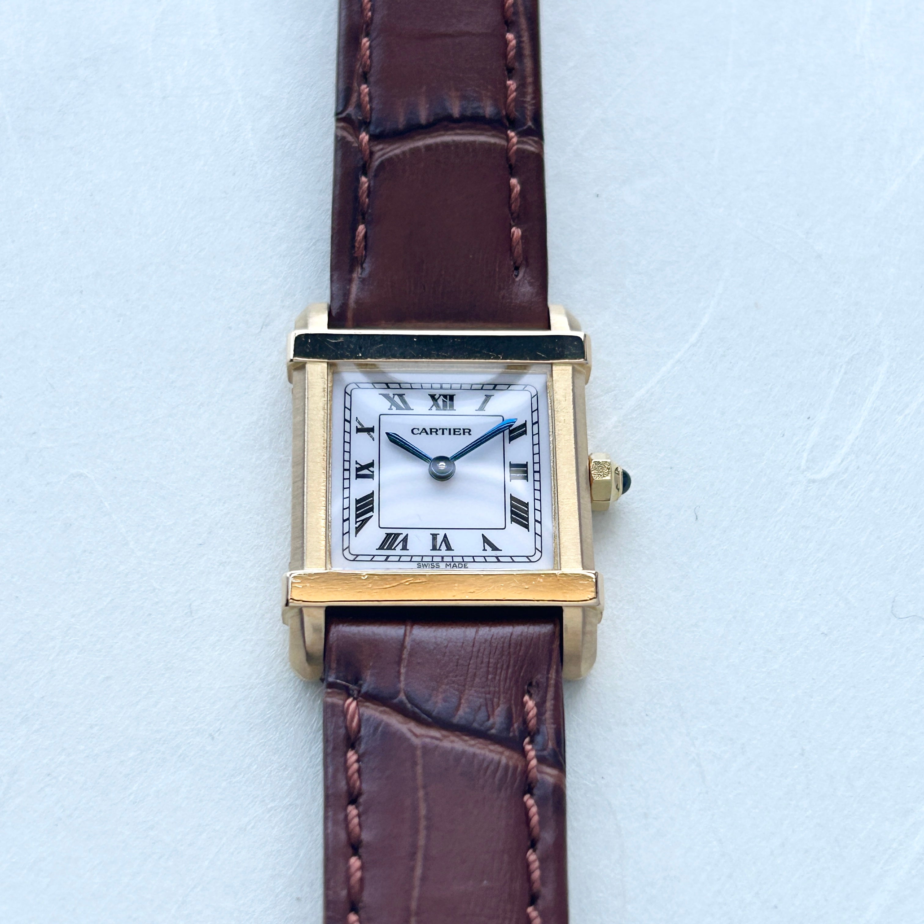 [CARTIER] Tank Shinoise SM 18kyg With accessories