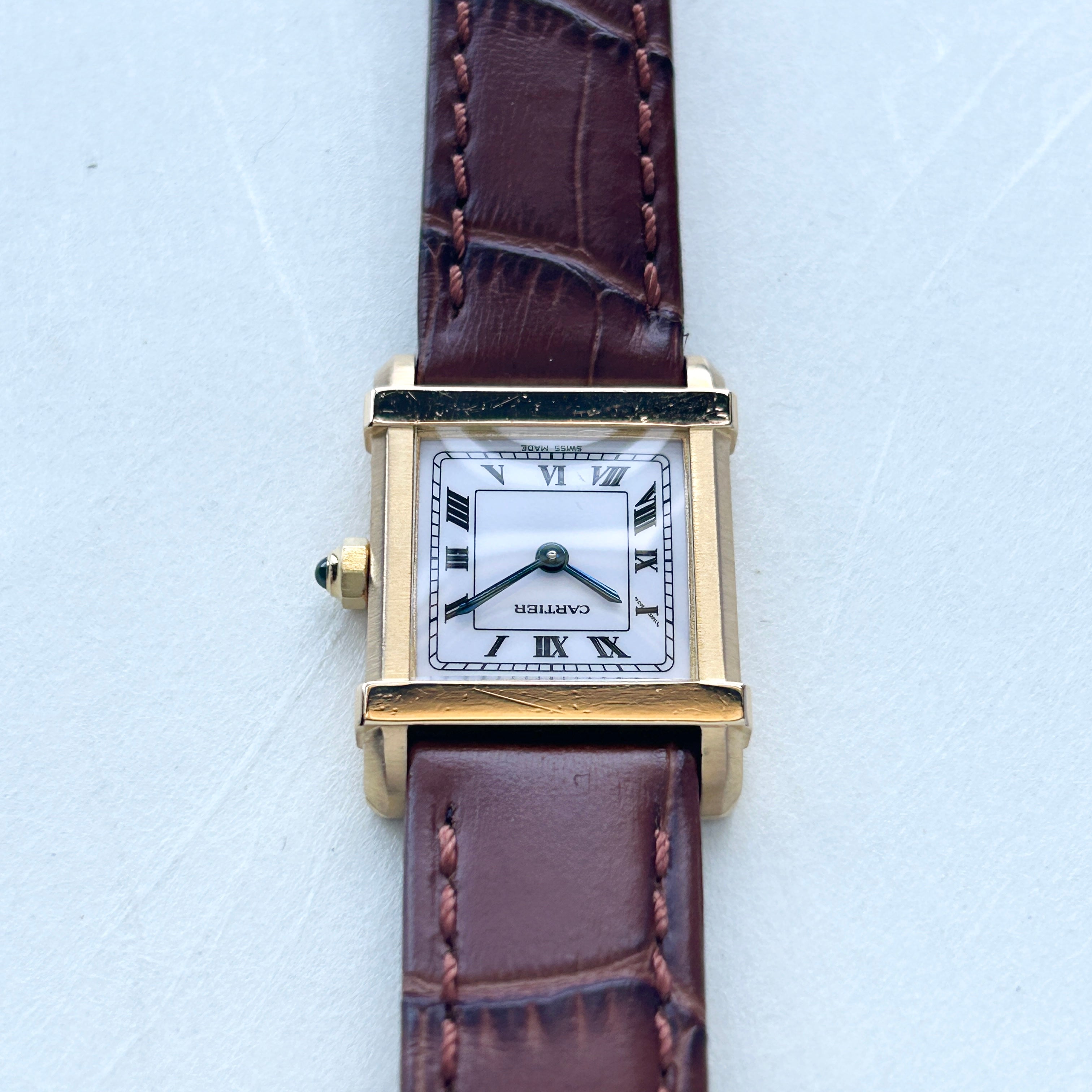 [CARTIER] Tank Shinoise SM 18kyg With accessories