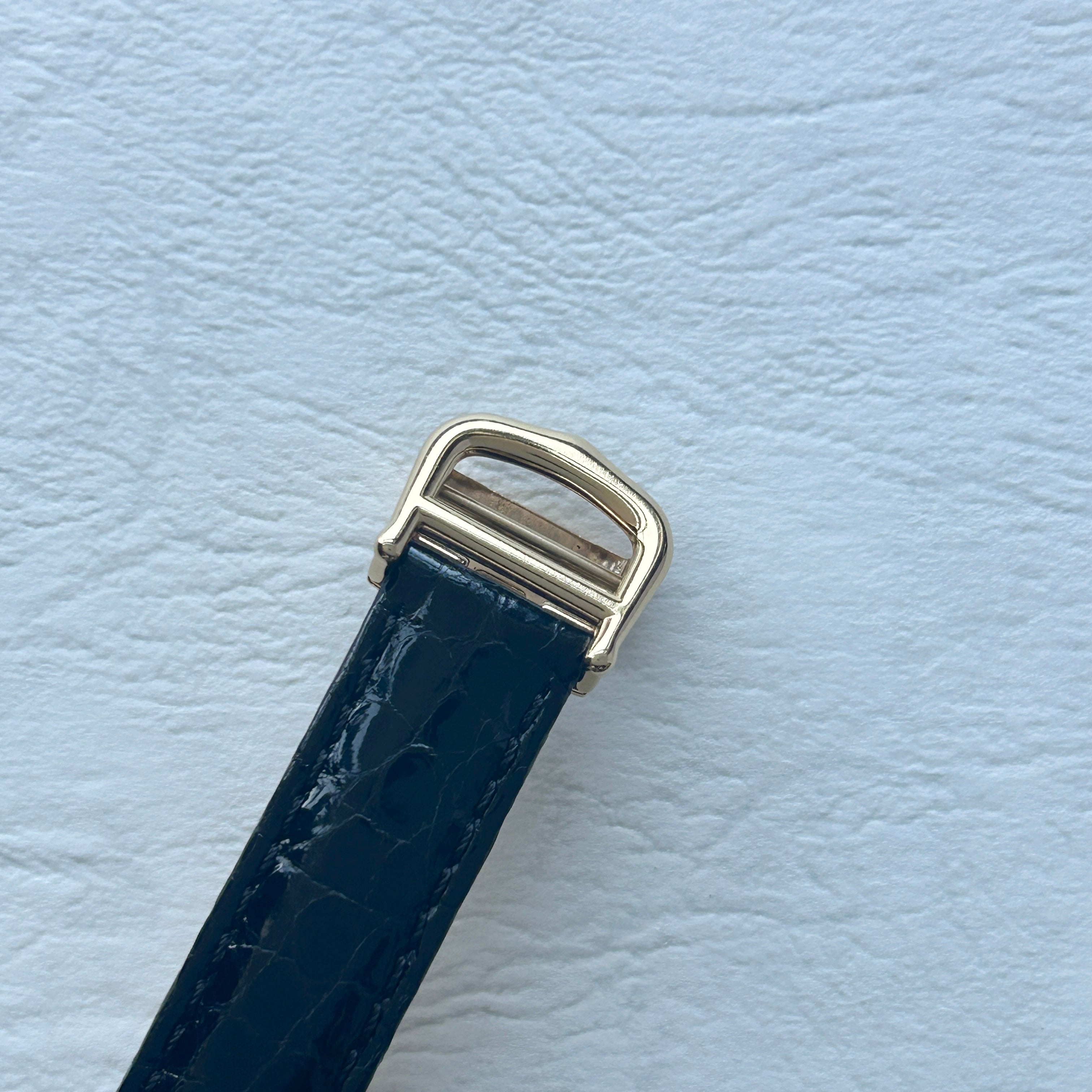 [Cartier] Cartier Must Tank SM Ivory Roma with genuine D-buckle