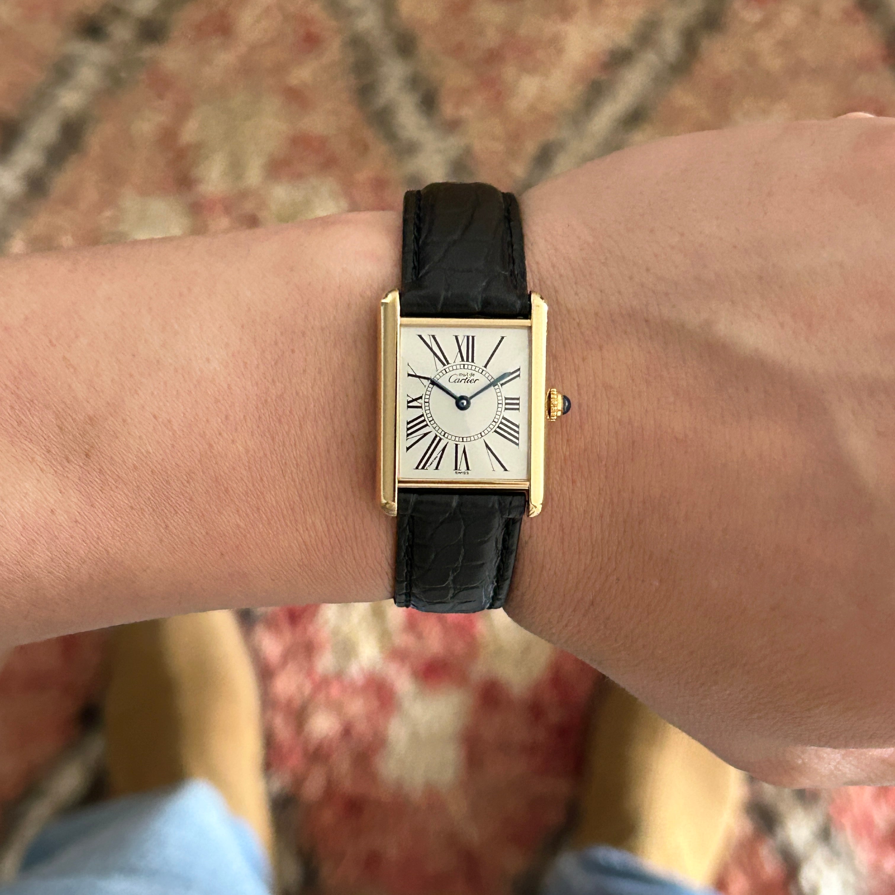 [Cartier] Cartier Must Tank LM Opalan with accessories