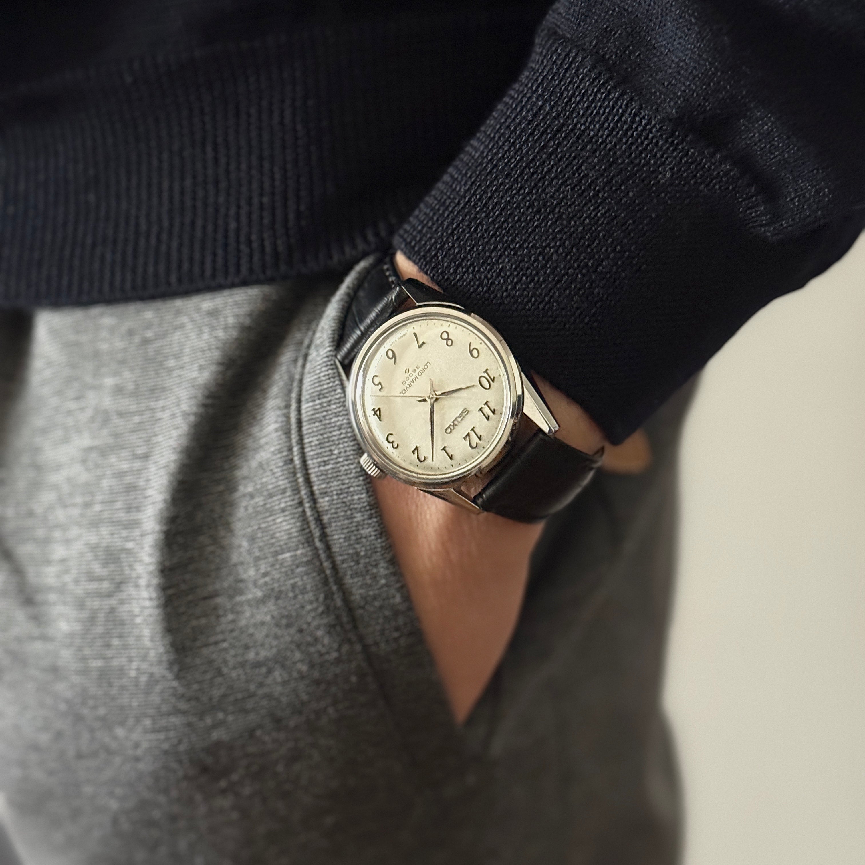 【SEIKO】セイコー ロードマーベル36000 SSアラビア