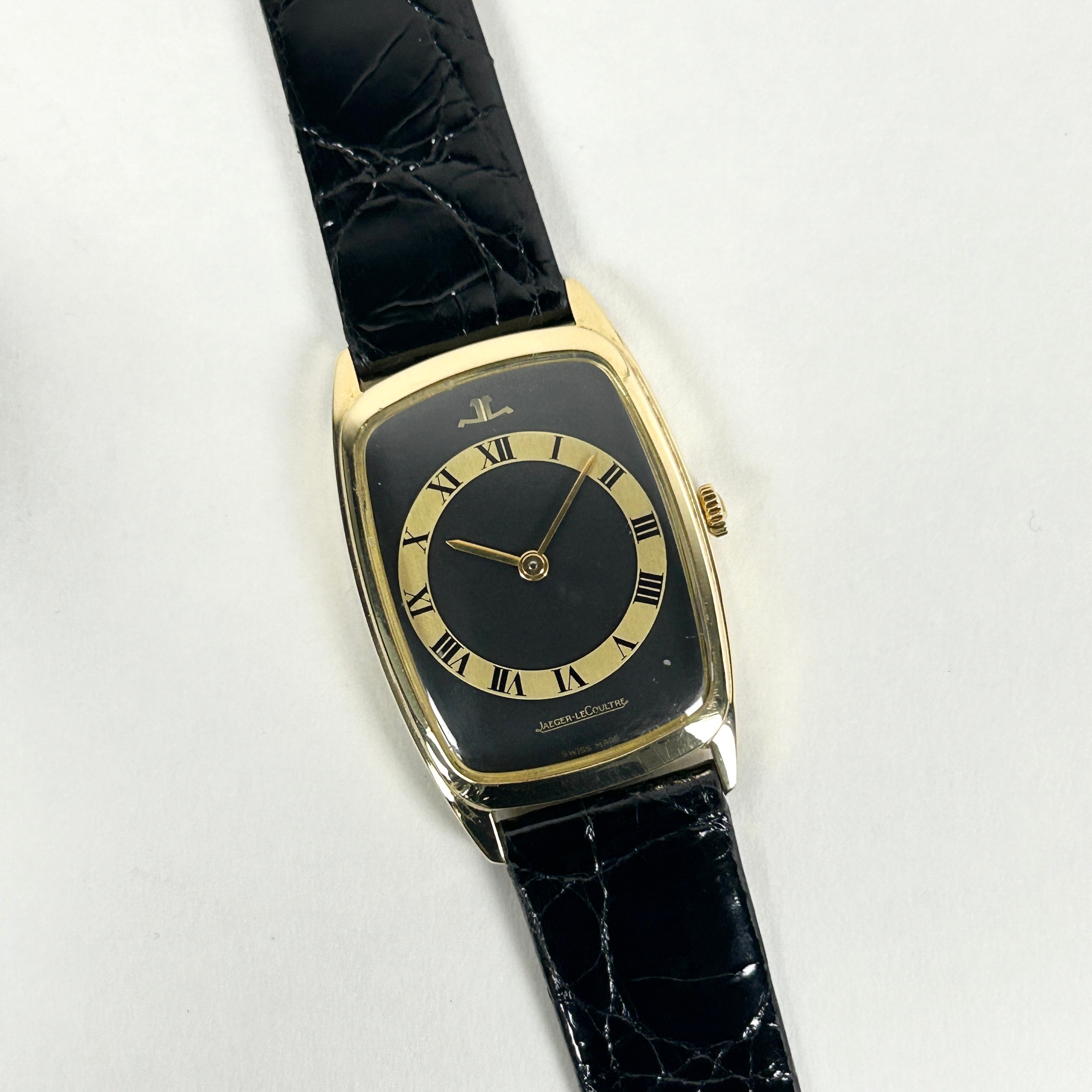 【JAEGER LE COULTRE】ジャガールクルト<BR>ヴォーグ 18KYG Black×Gold