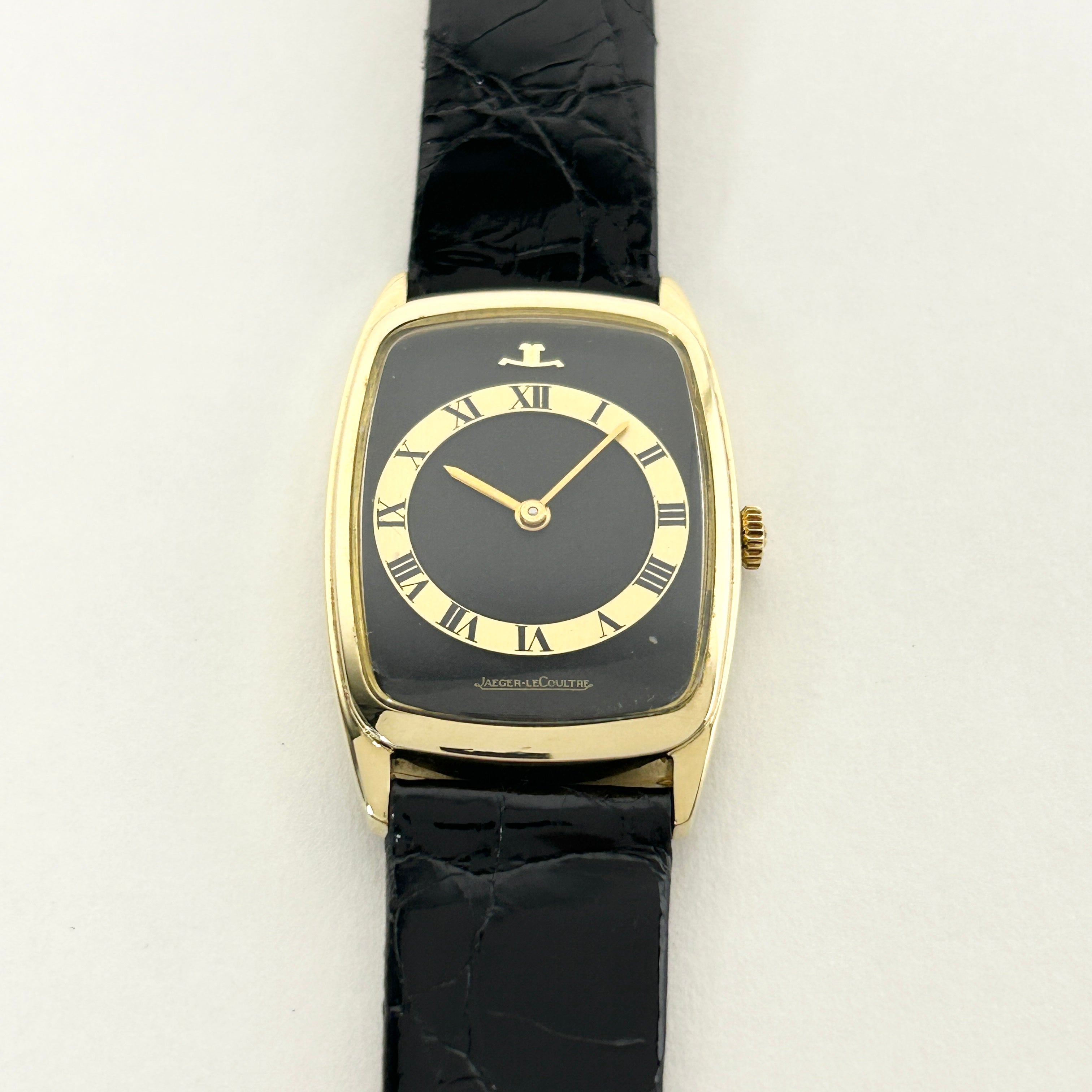 [JAEGER LE COULTRE] Jaeger-LeCoultre Vogt 18KYG Black x Gold