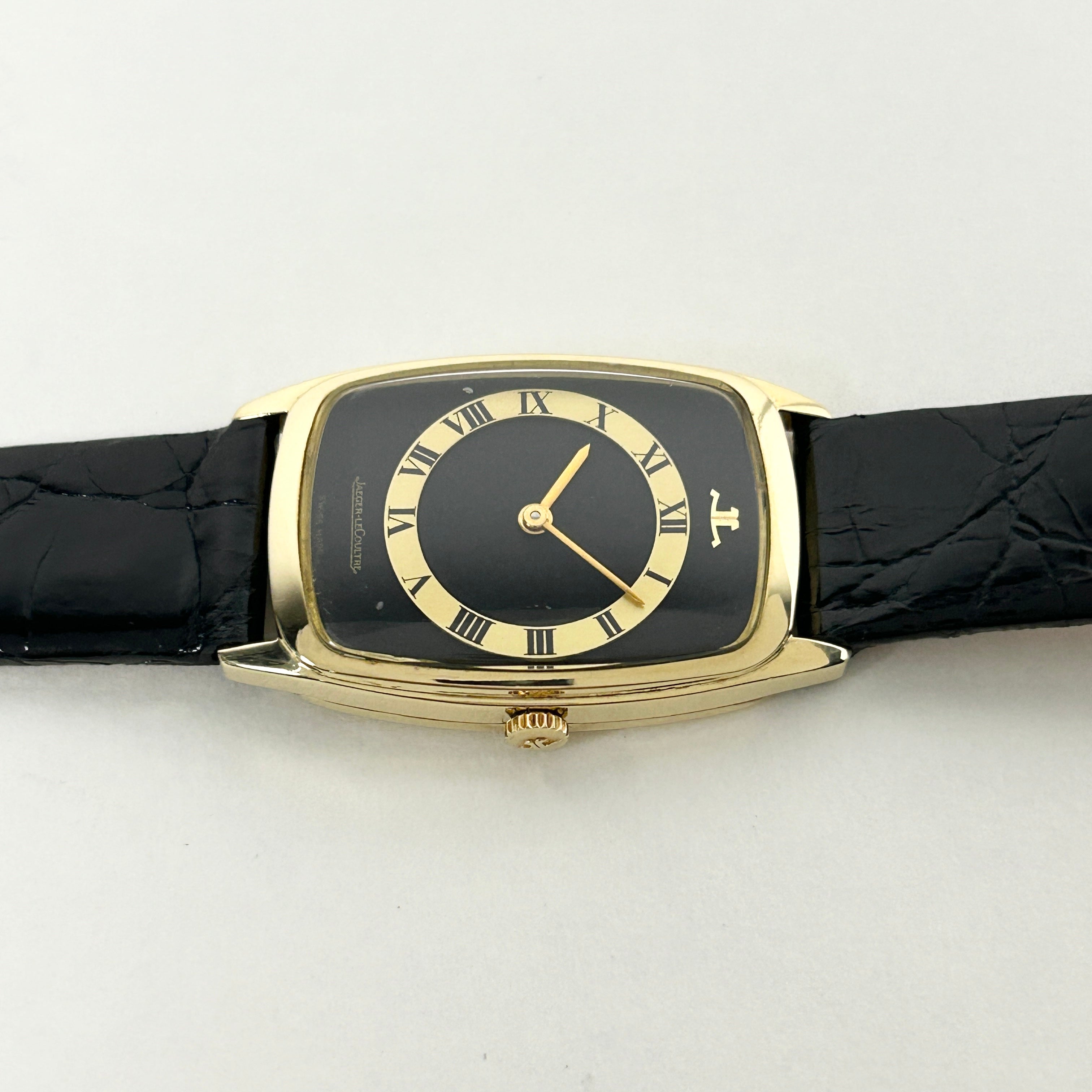 【JAEGER LE COULTRE】ヴォーグ18KYG Black×Gold