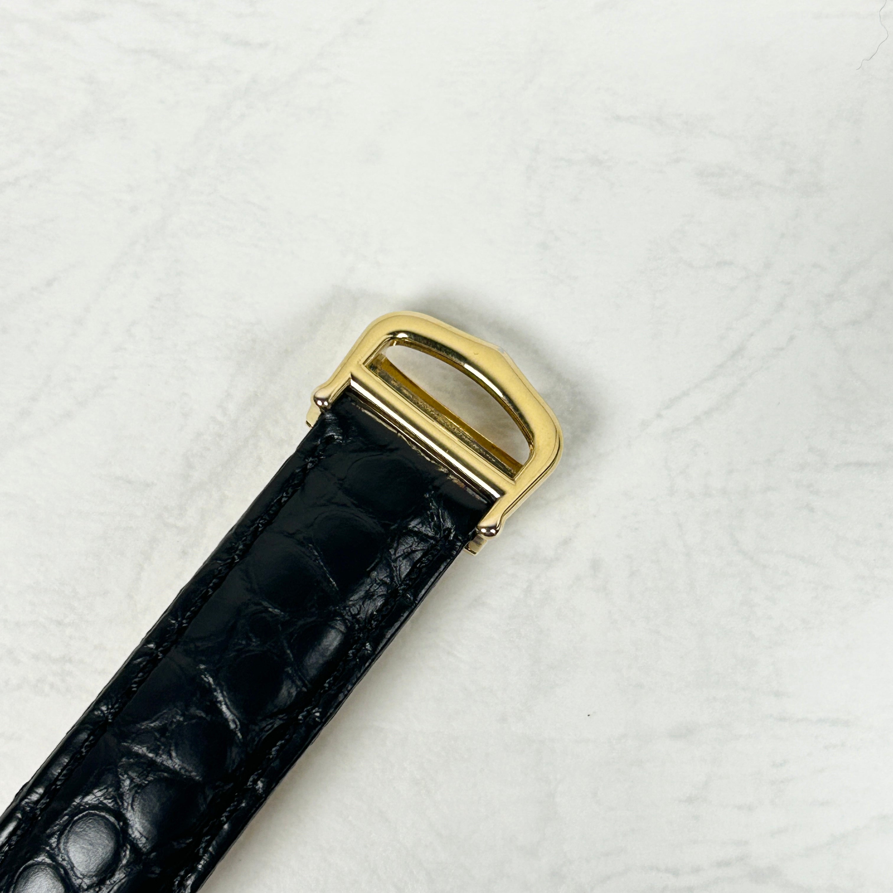 【Cartier】カルティエ<BR>マストタンク LM飛びアラビア 付属品付き