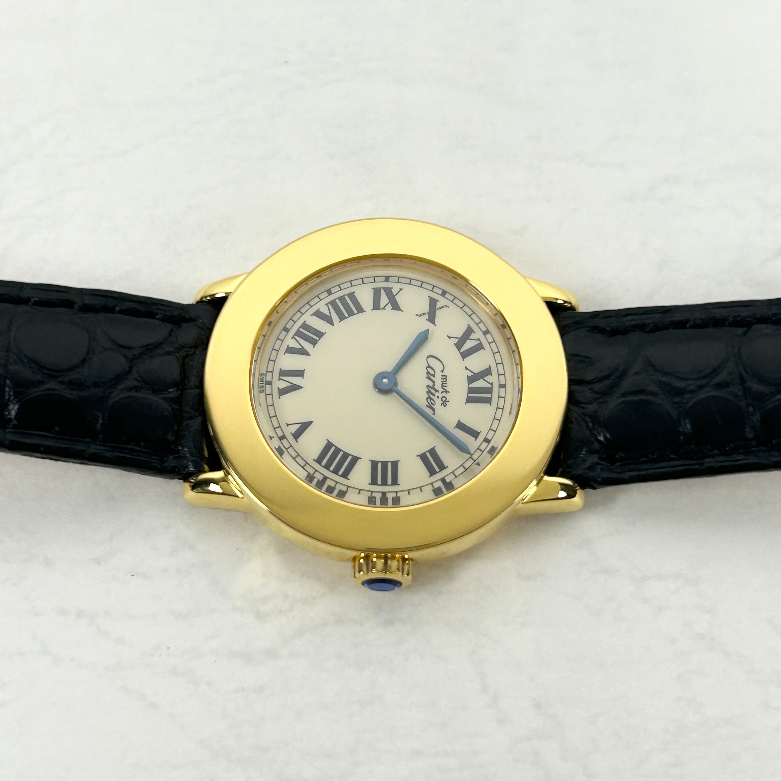 [Cartier] Cartier Master Ronde SM Ivory Roma with warranty