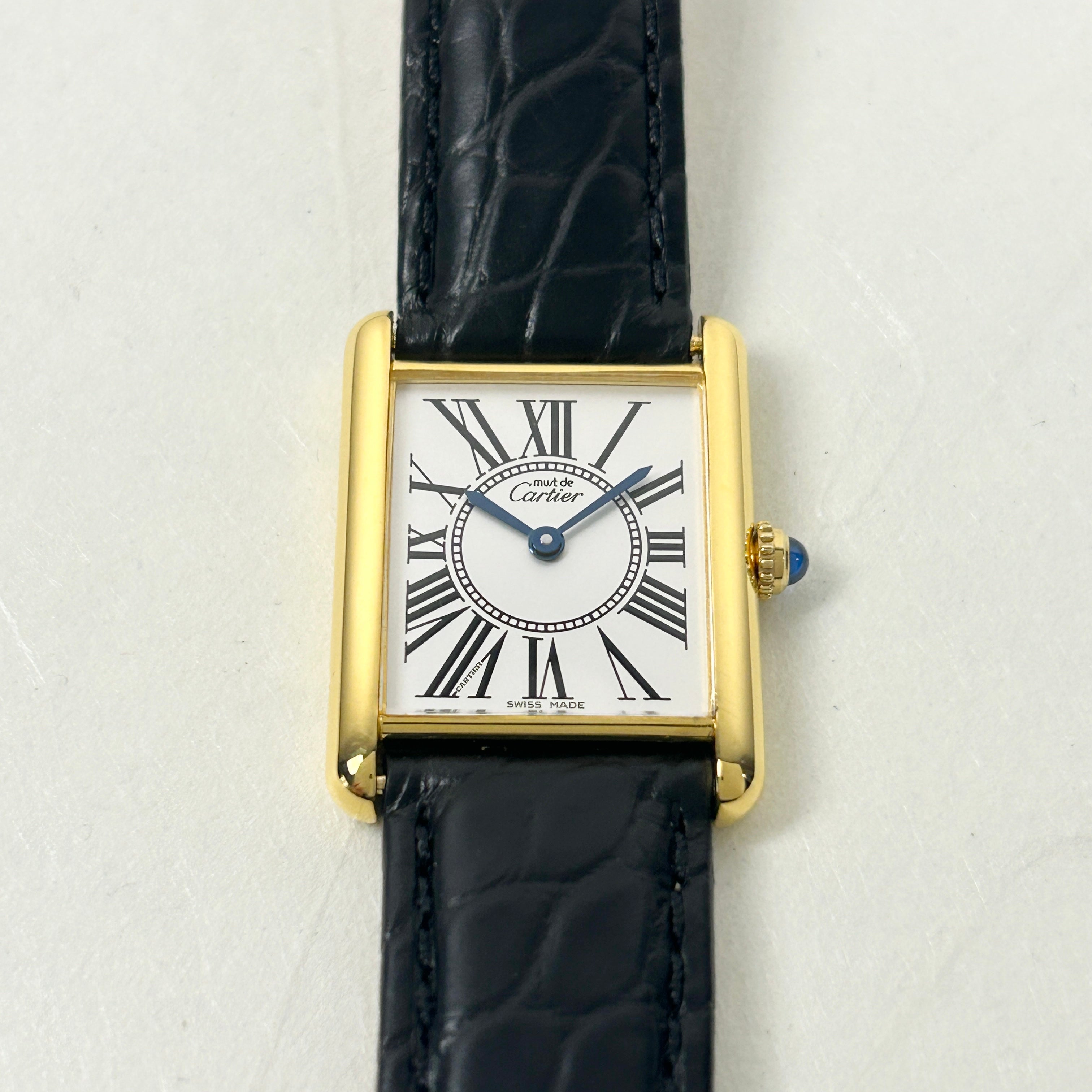 [Cartier] Must Tank LM Opalan with accessories
