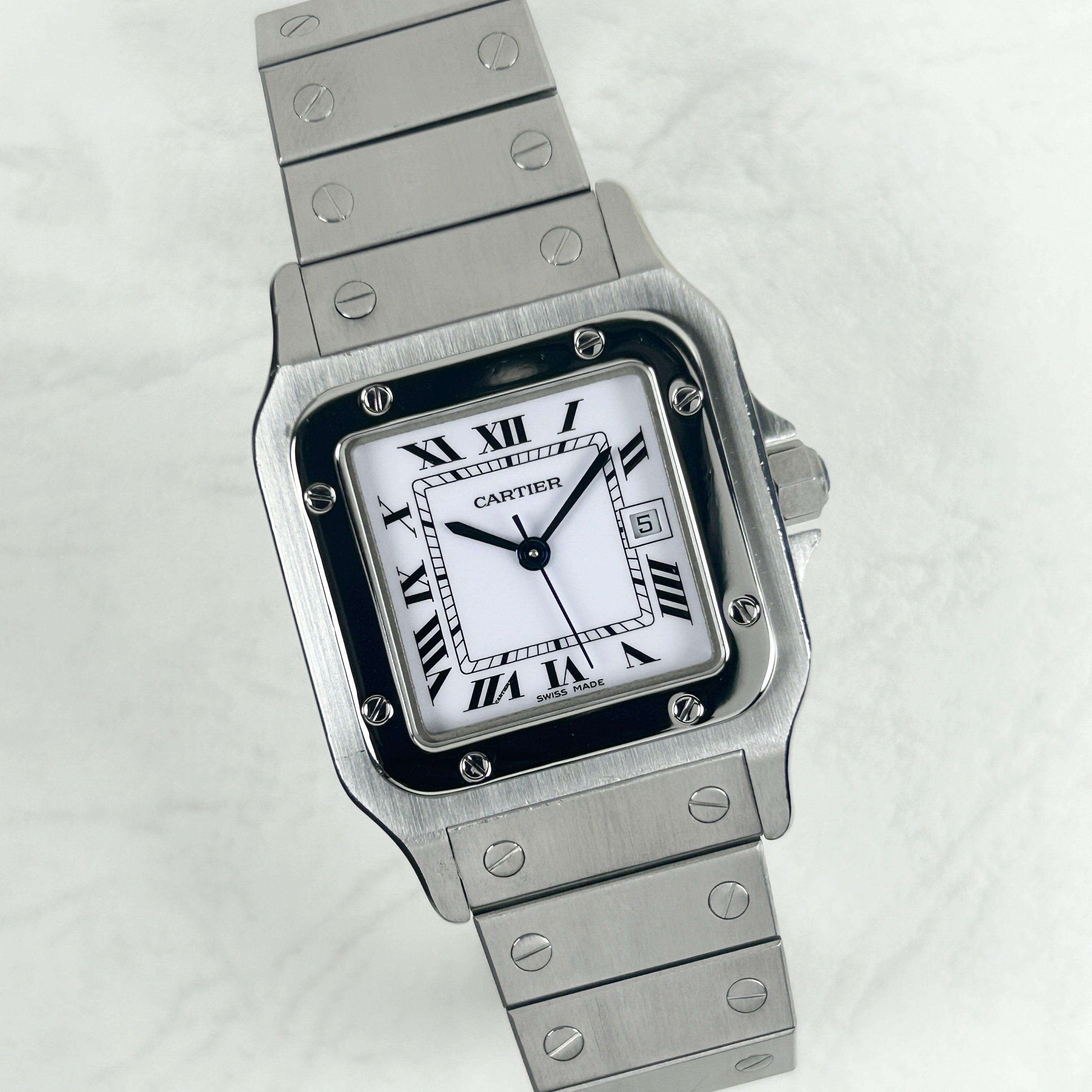 [Cartier] Cartier Santos Galbee LM Stainless Steel