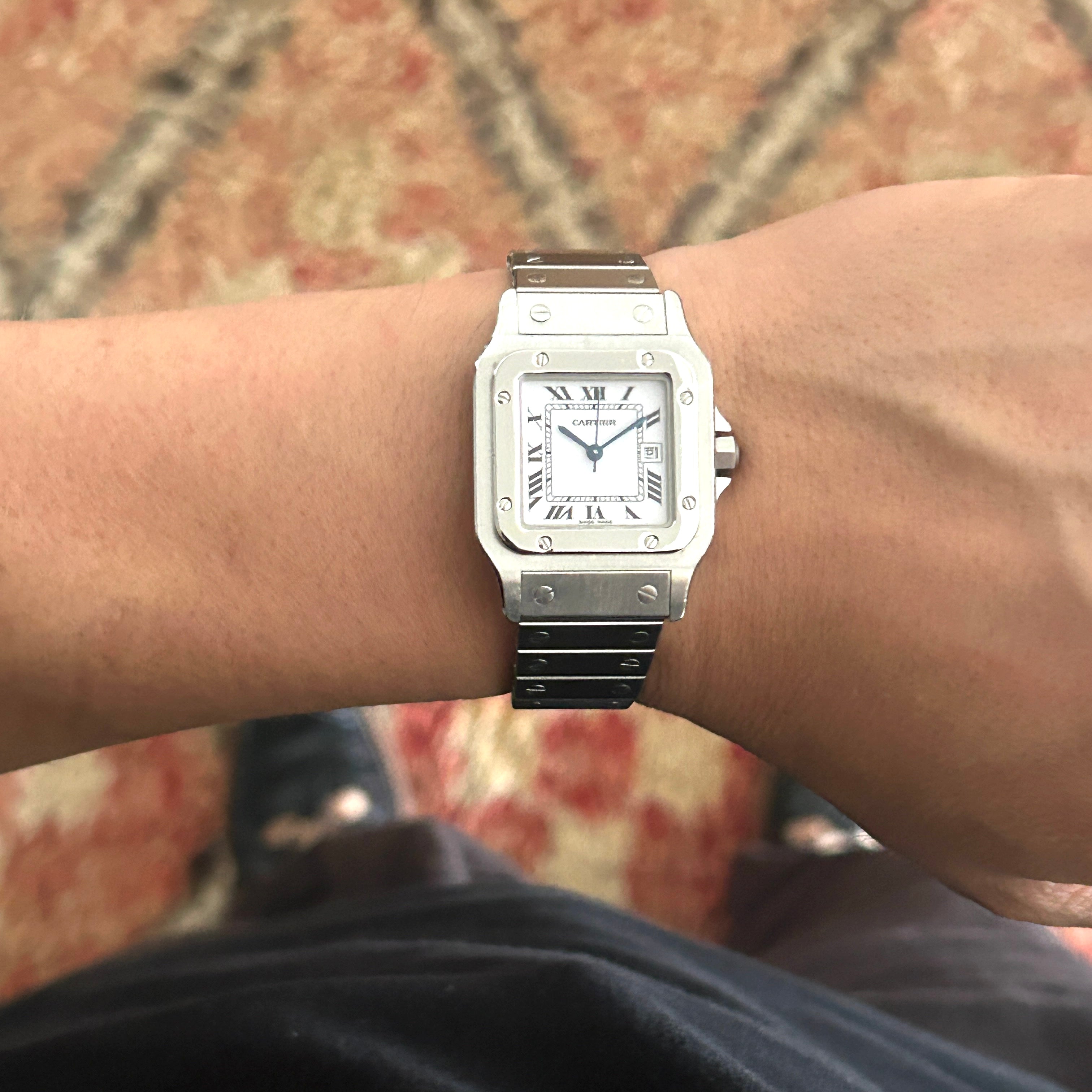 [Cartier] Cartier Santos Galbee LM Stainless Steel